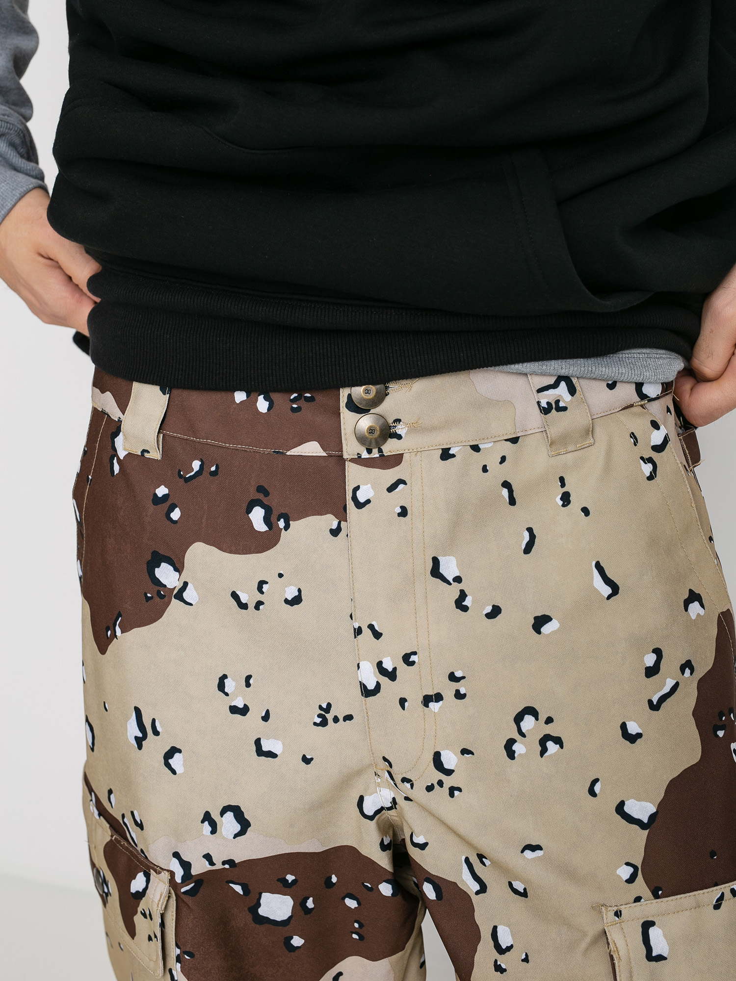 Męskie Spodnie snowboardowe DC Code (chocolate chip camo)