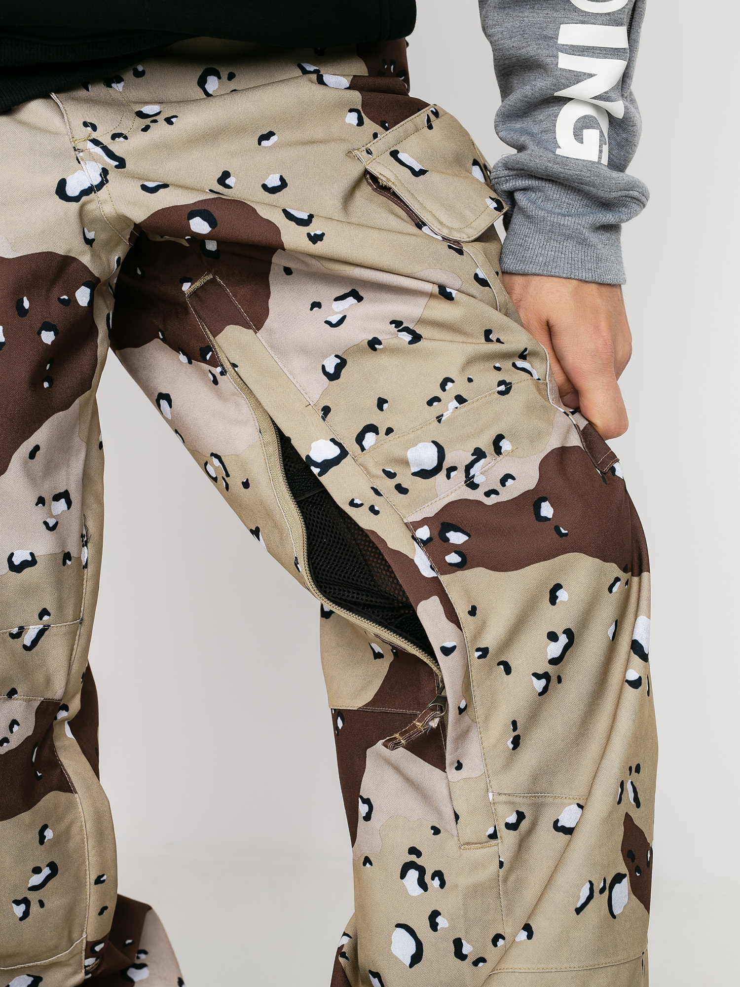 Męskie Spodnie snowboardowe DC Code (chocolate chip camo)