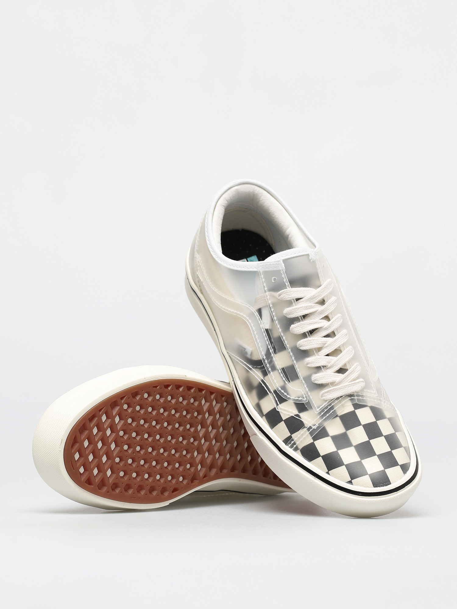 Buty Vans Comfycush Slip Skool (checkerboard/black/white)