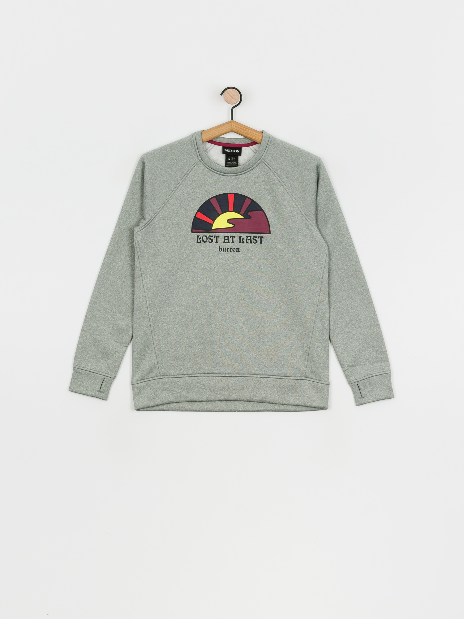 Damska Bluza aktywna Burton Oak (gray heather)