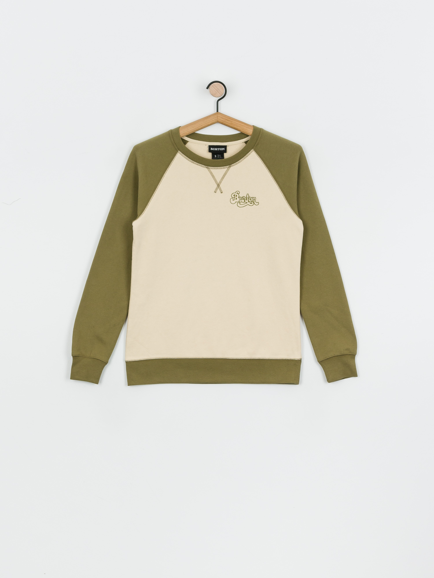 Bluza Burton Keeler Wmn (creme brulee/martini olive)