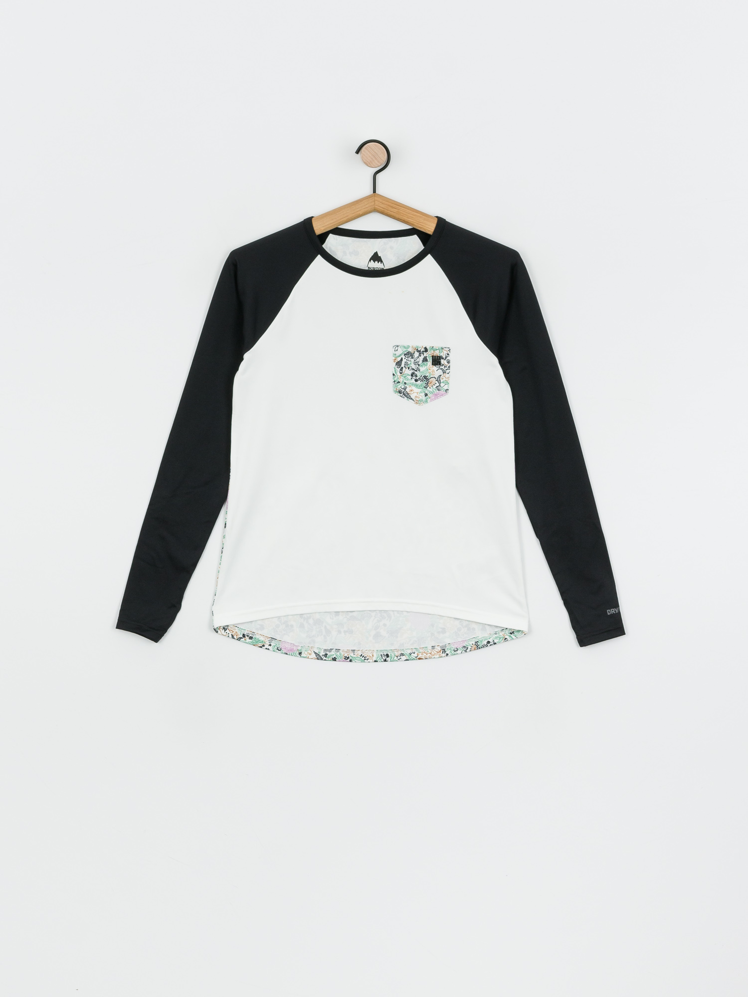 Damski Longsleeve aktywny Burton Roadie Base Layer Tech (stout white/avgard)