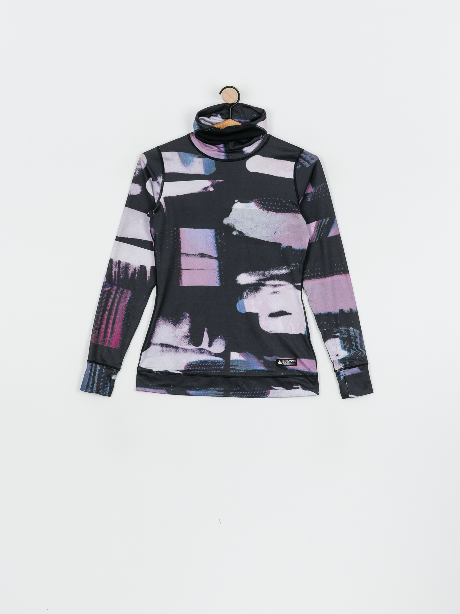 Damski Longsleeve aktywny Burton Midweight Base Layer Long Neck Shirt (desert dream)