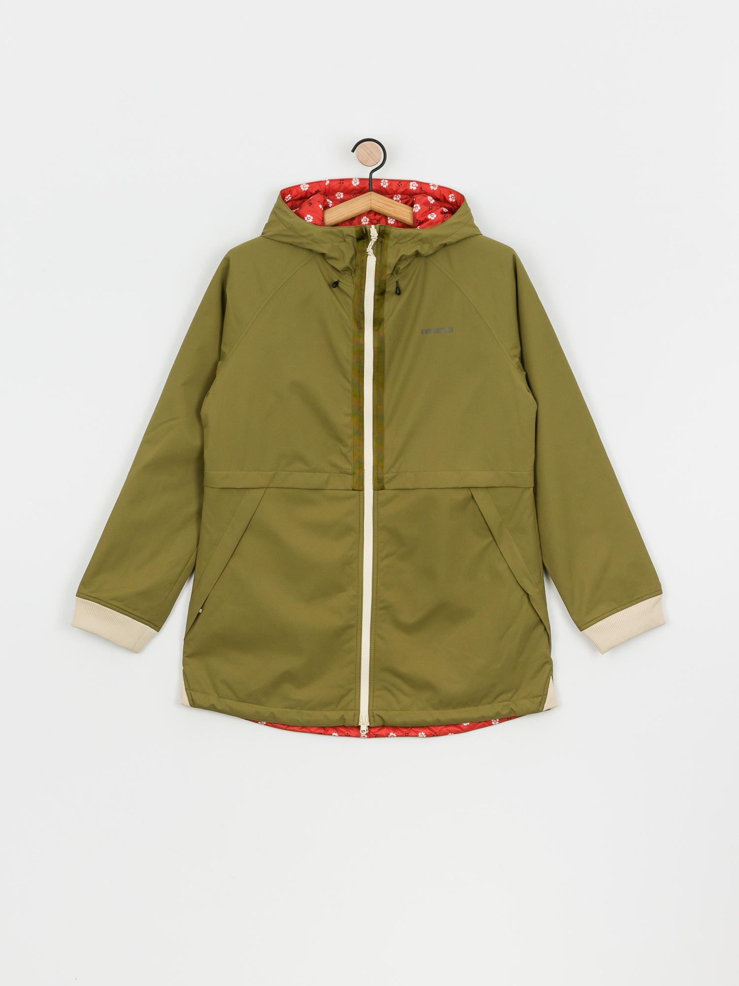 Kurtka Burton Moondaze Wmn (martini olive/deconstructed bandana)