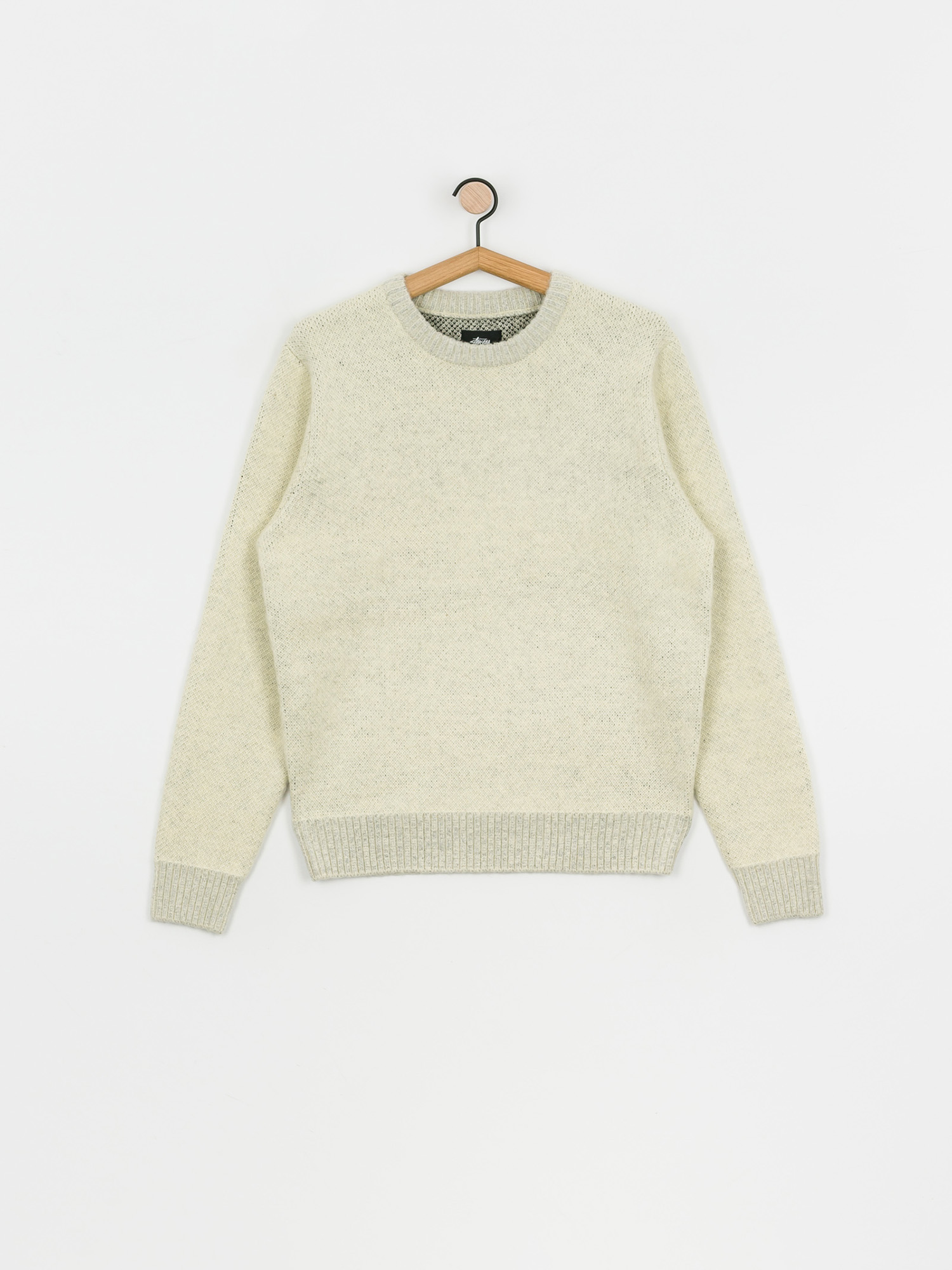 Sweter Stussy 8 Ball Heavy Brushed Mohair (cream)