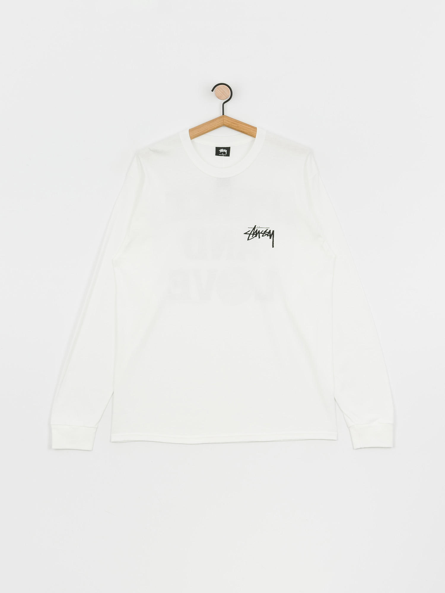 Longsleeve Stussy Peace & Love (white)