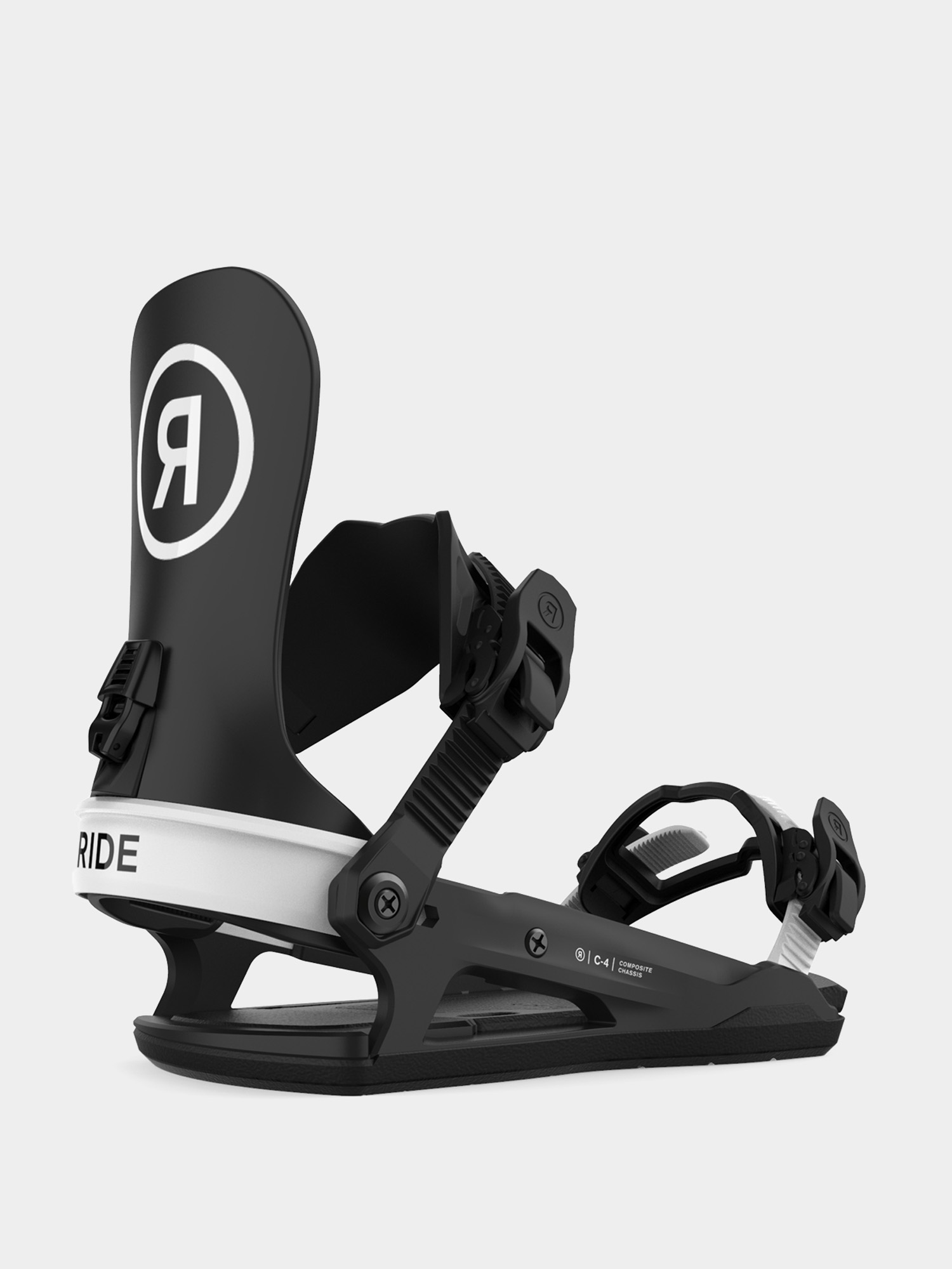 Męskie Wiązania snowboardowe Ride C 4 (classic black)