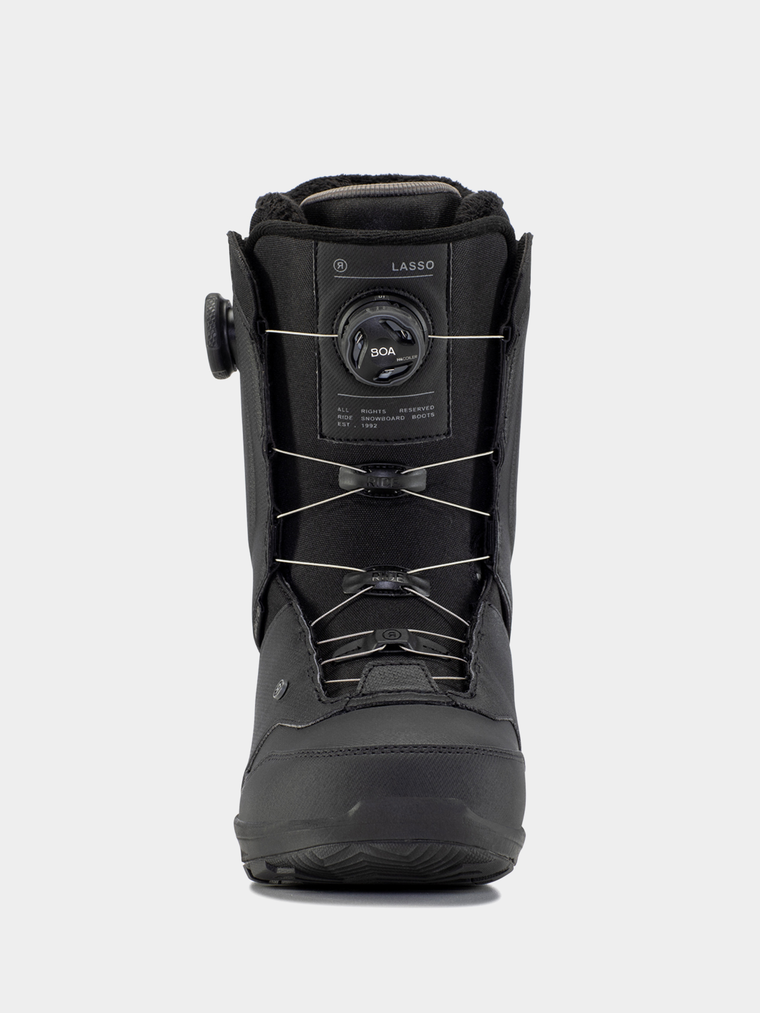 Buty snowboardowe Ride Lasso - czarny (black)