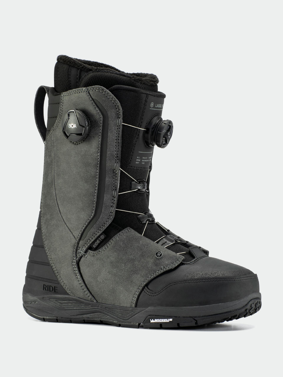 Męskie Buty snowboardowe Ride Lasso Pro (smoke)