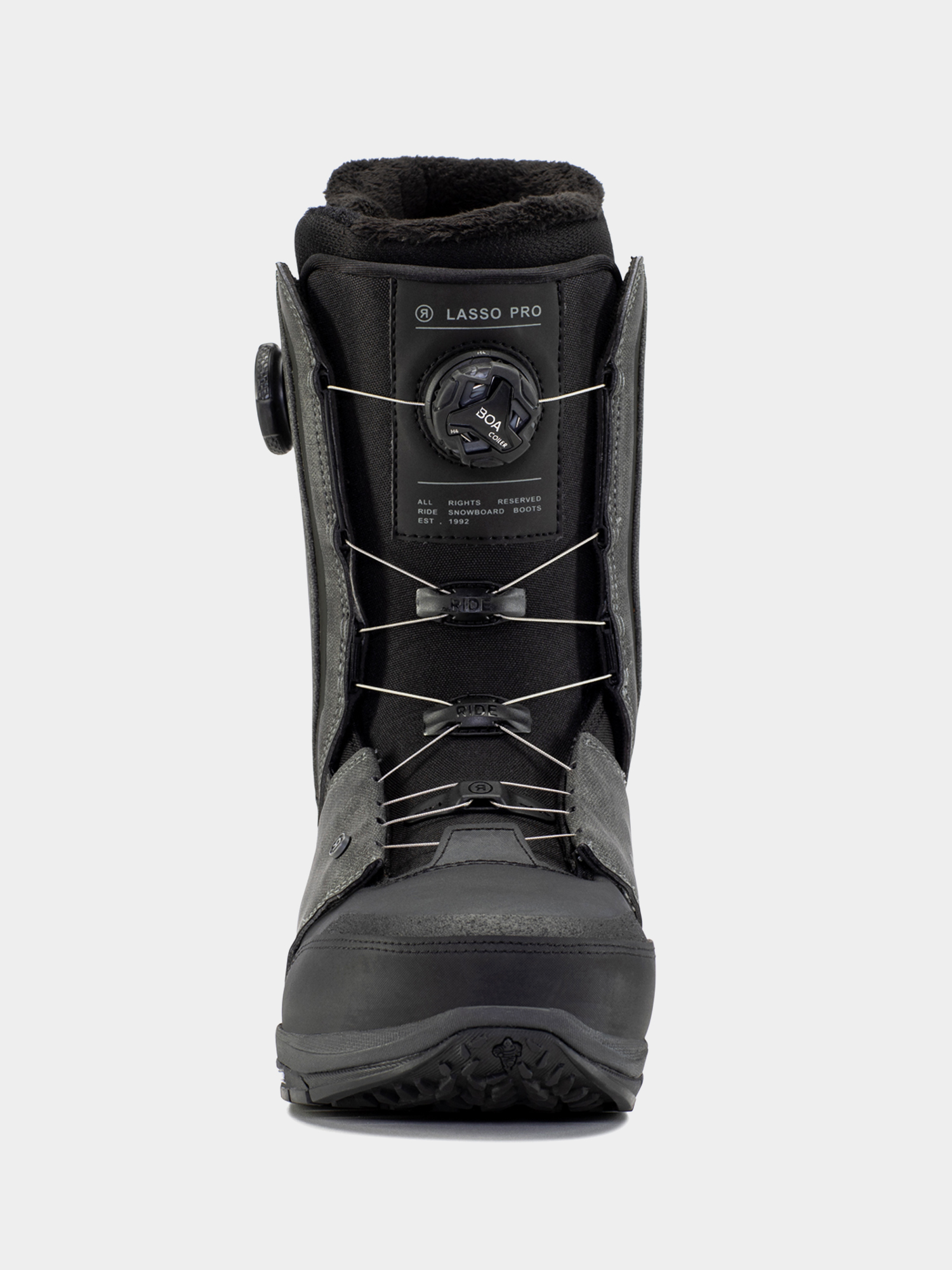 Męskie Buty snowboardowe Ride Lasso Pro (smoke)