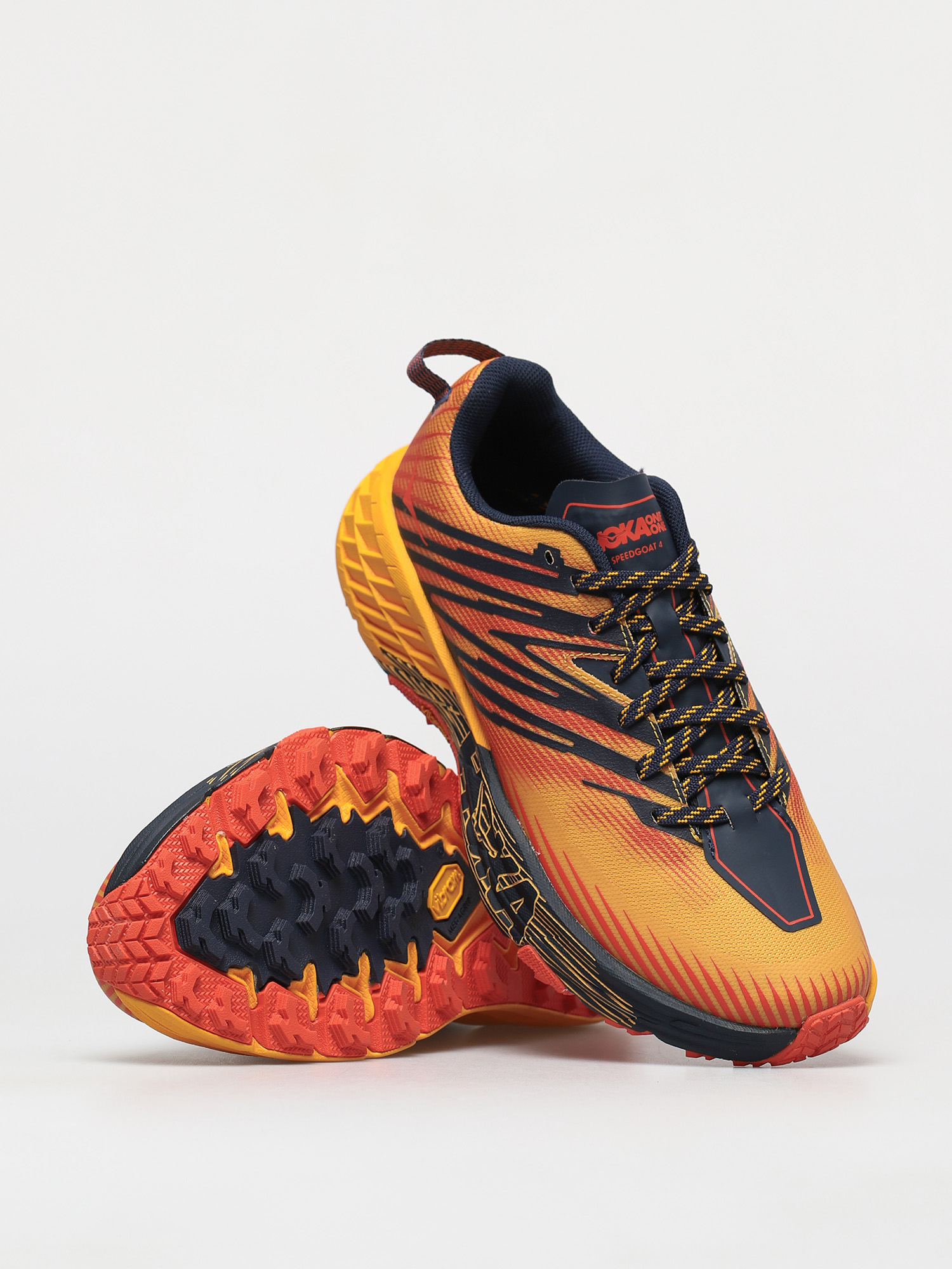 Buty Hoka One One Speedgoat 4 (gold fusion/black iris)