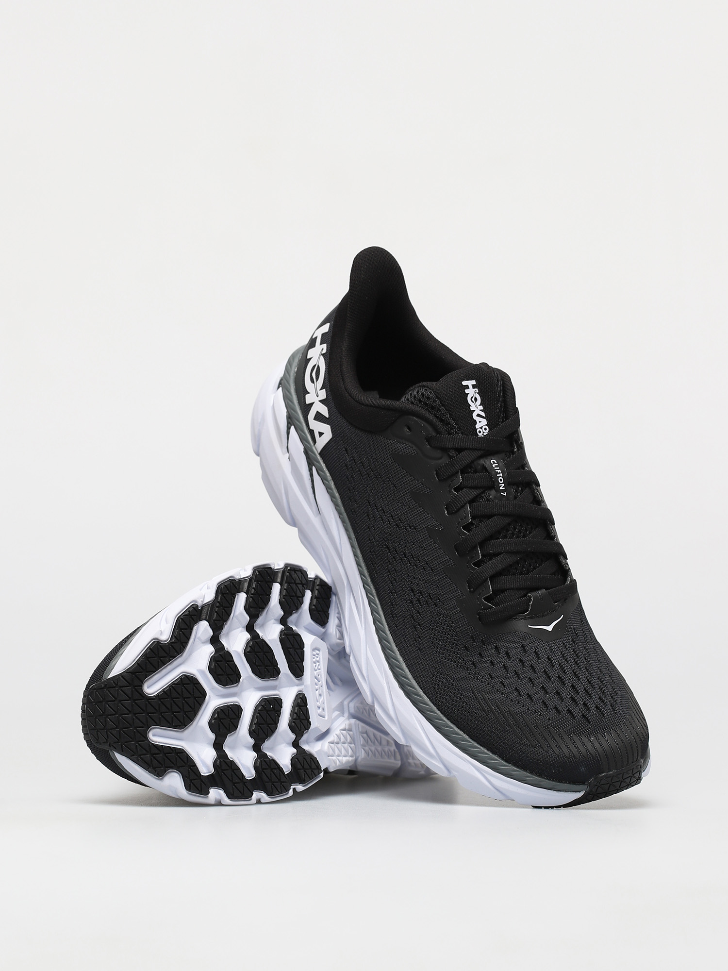 Buty Hoka One One Clifton 7 (black/white)