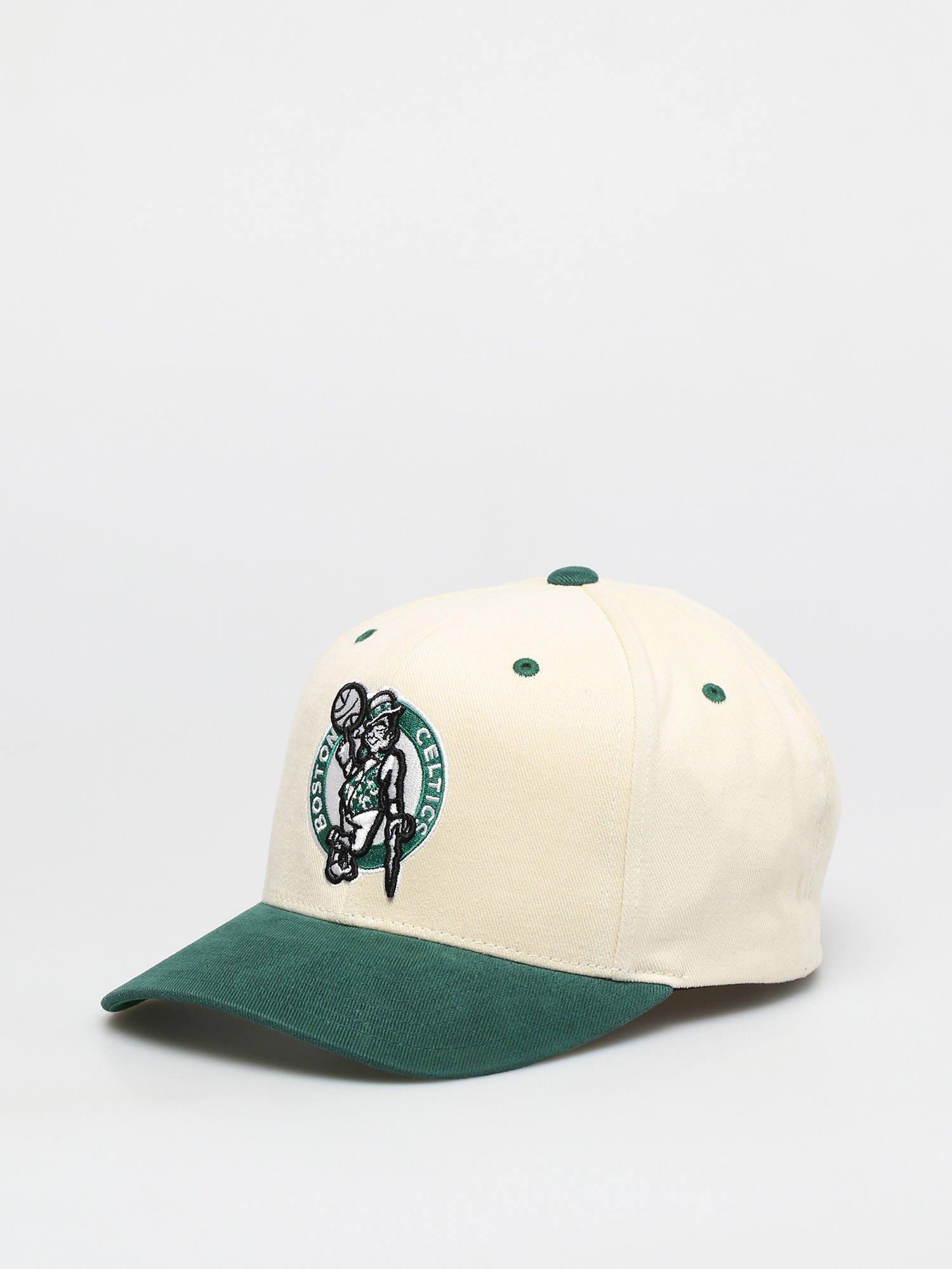 Czapka z daszkiem Mitchell & Ness Pro Crown ZD (boston celtics/white/green)