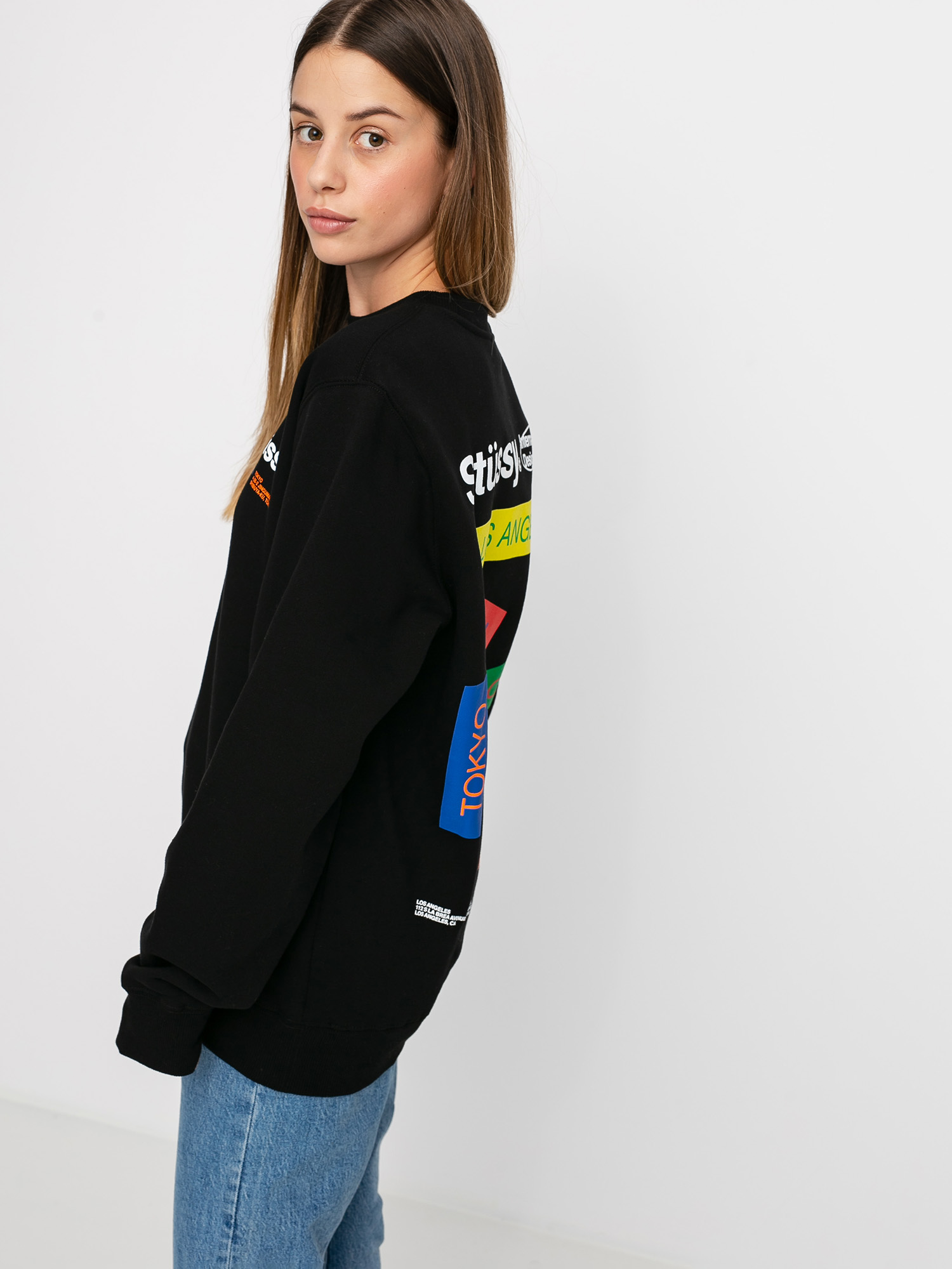 Bluza Stussy City Banners Wmn (black)