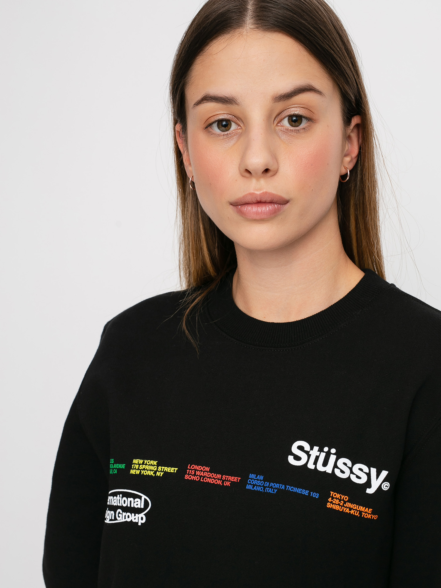 Bluza Stussy City Banners Wmn (black)