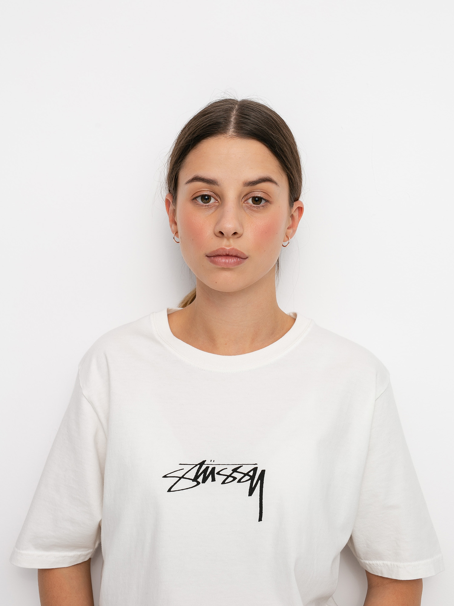 Stussy × Increase The Peace Graphic Tee T-shirt Stussy Increase The Peace Pig Dyed Wmn (natural)