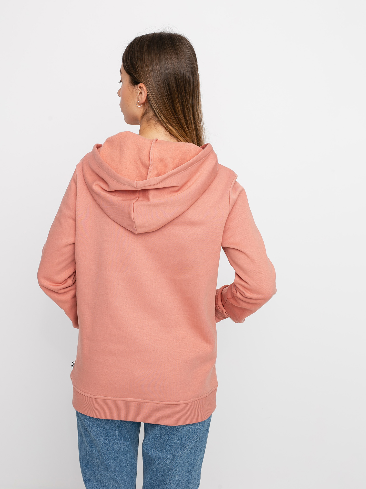 Bluza z kapturem Vans Classic V II HD Wmn (rose dawn)