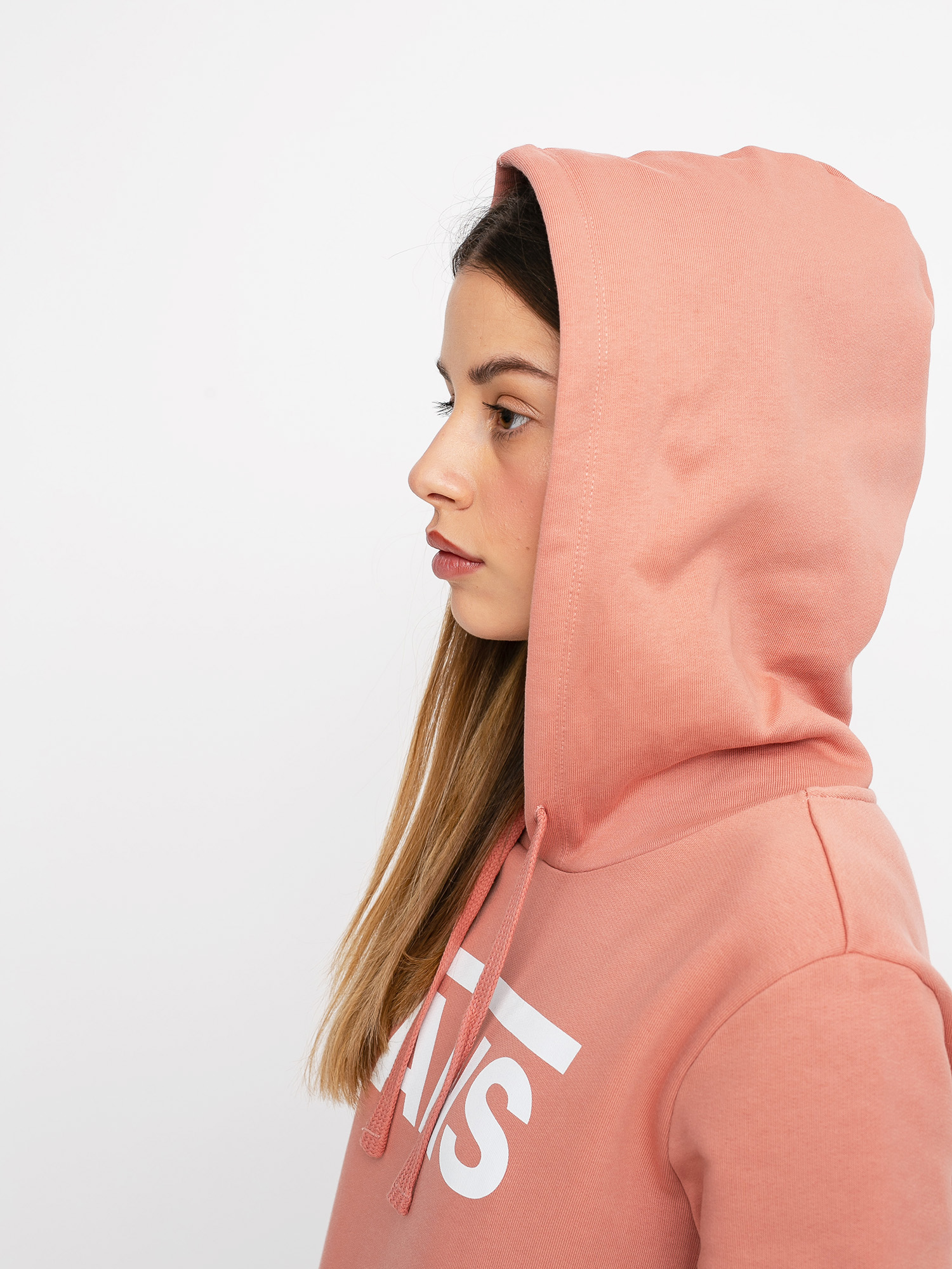 Bluza z kapturem Vans Classic V II HD Wmn (rose dawn)