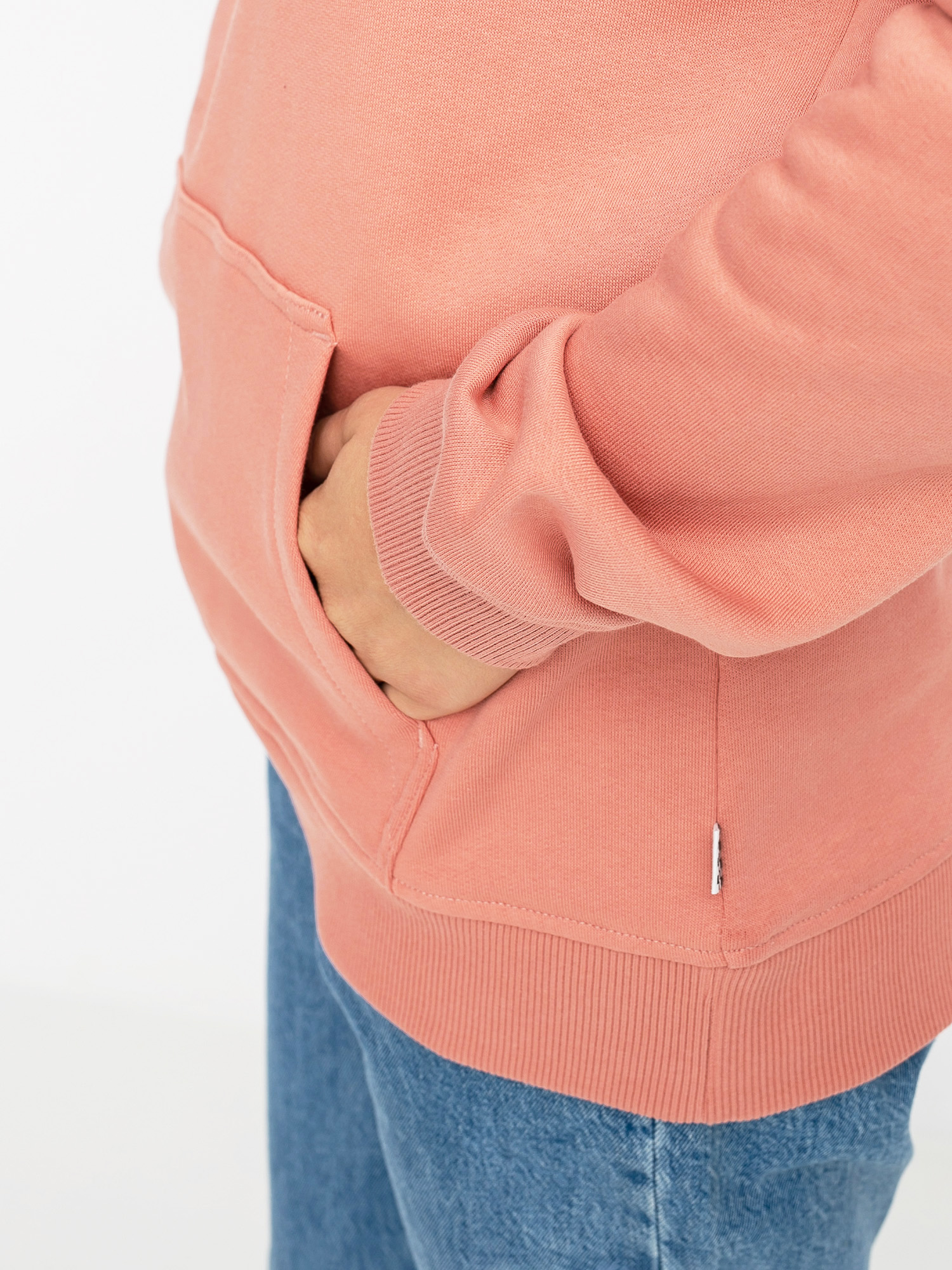 Bluza z kapturem Vans Classic V II HD Wmn (rose dawn)