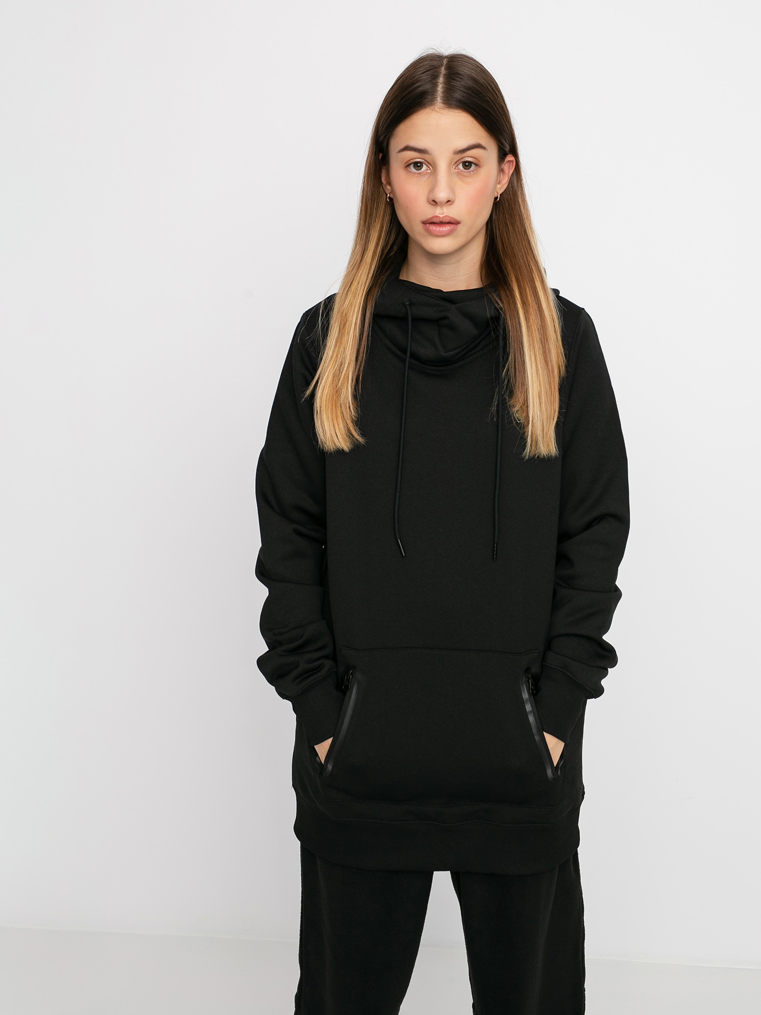 Damska Bluza aktywna Volcom Spring Shred HD (black)