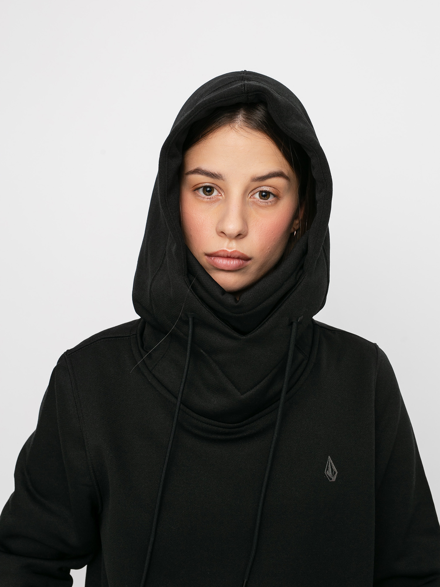 Damska Bluza aktywna Volcom Spring Shred HD (black)