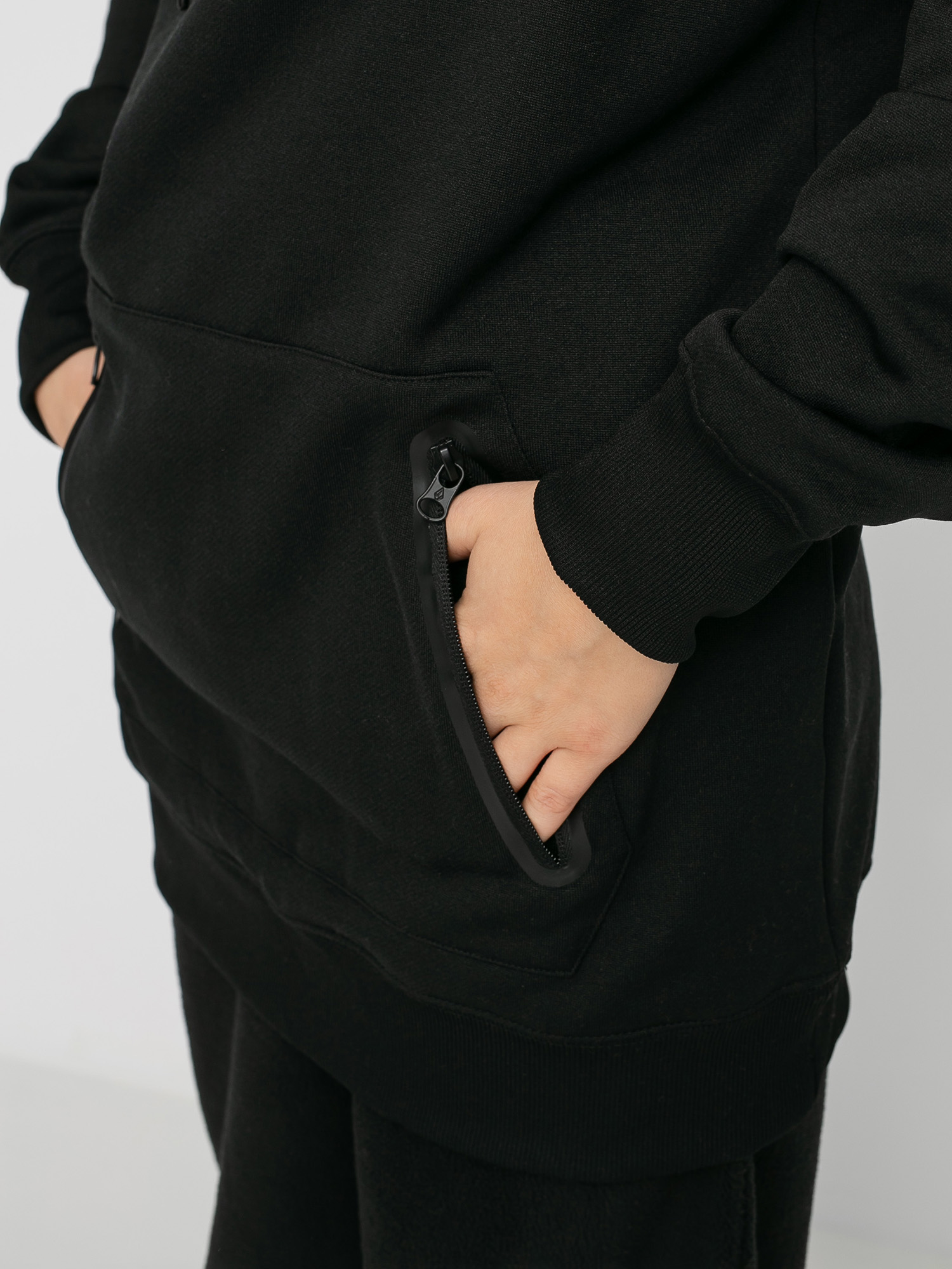 Damska Bluza aktywna Volcom Spring Shred HD (black)