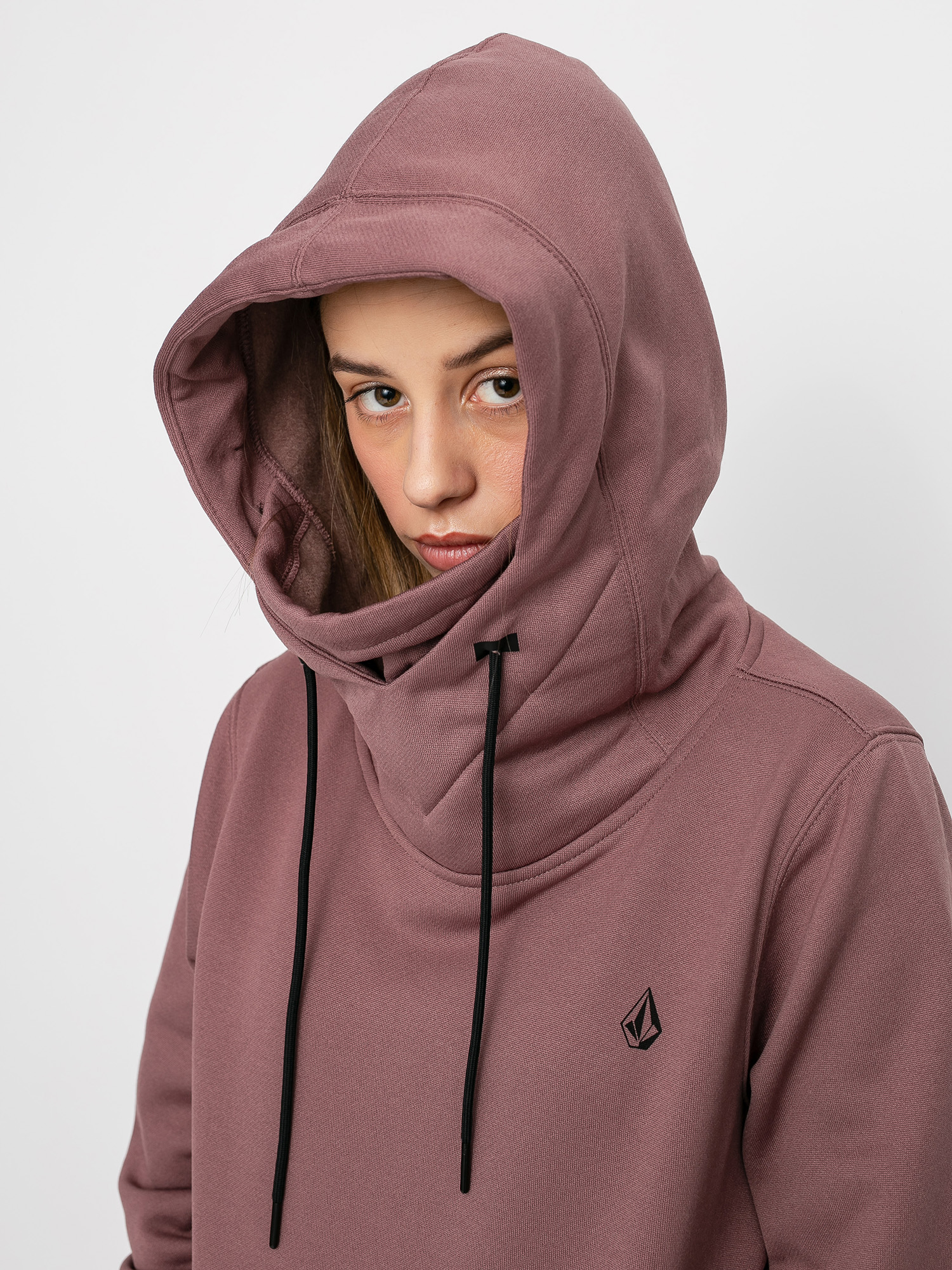 Damska Bluza aktywna Volcom Spring Shred HD (rose wood)