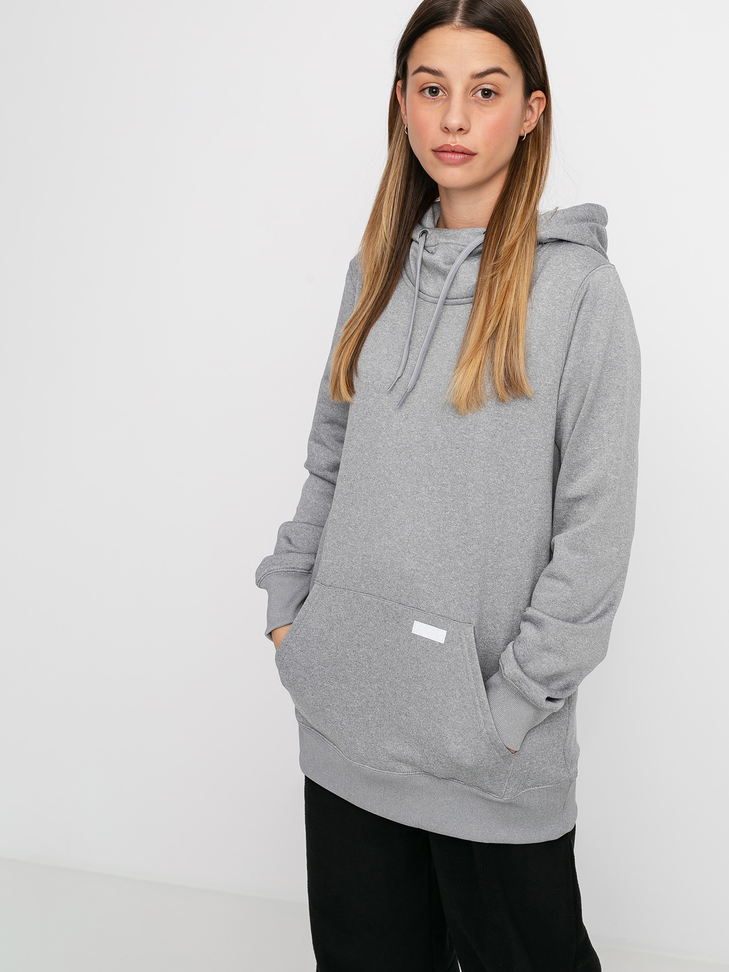 Damska Bluza aktywna Volcom Yerba HD (heather grey)