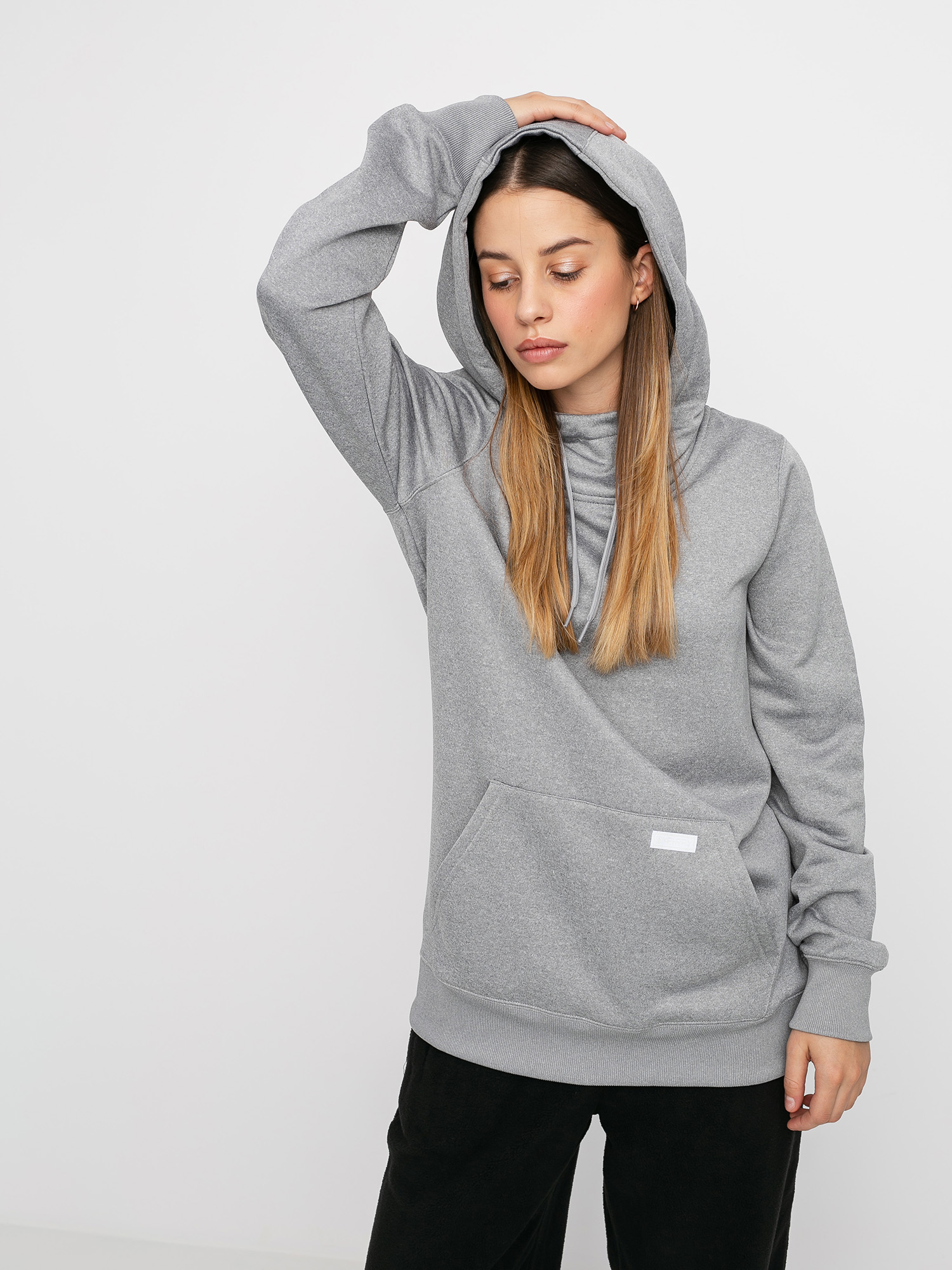 Damska Bluza aktywna Volcom Yerba HD (heather grey)