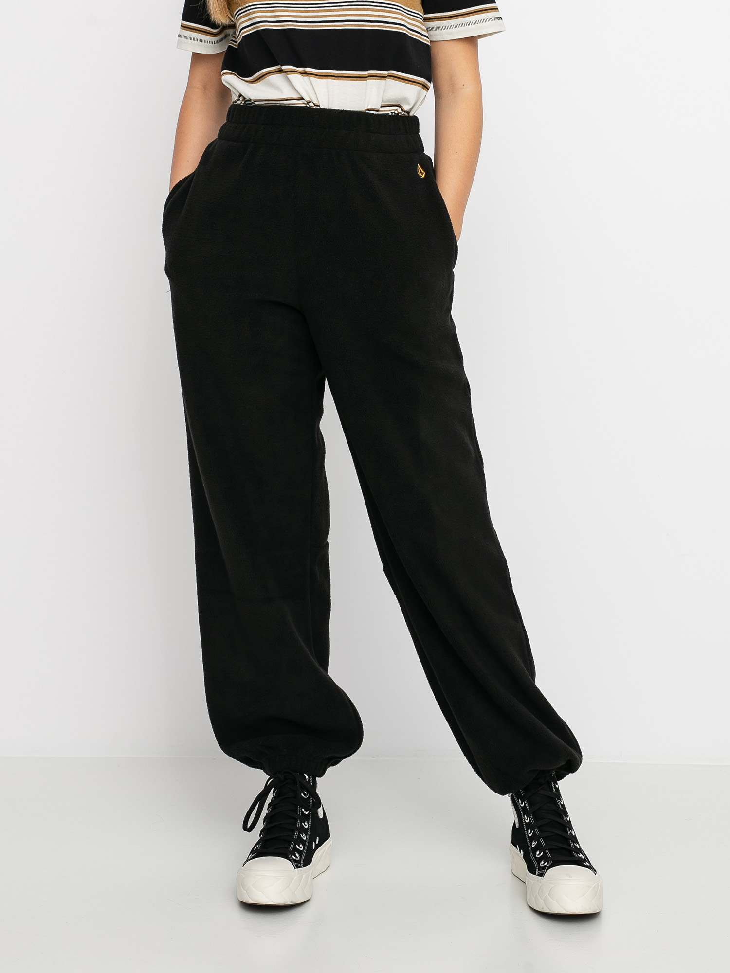 Spodnie Volcom Up In The Nub Wmn (black)