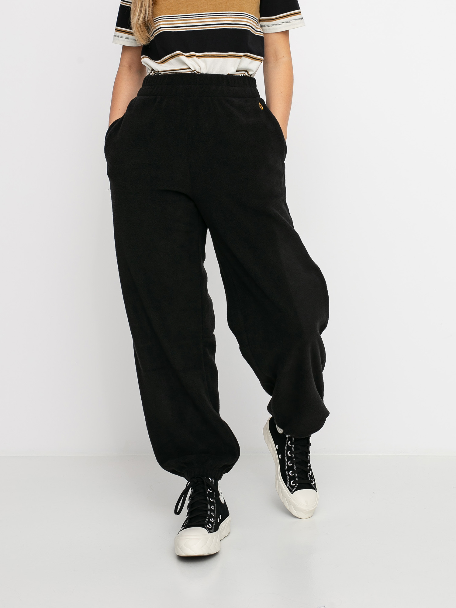 Spodnie Volcom Up In The Nub Wmn (black)
