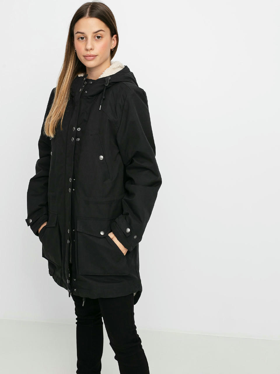 Kurtka Volcom Walk On By 5K Parka Wmn (black)