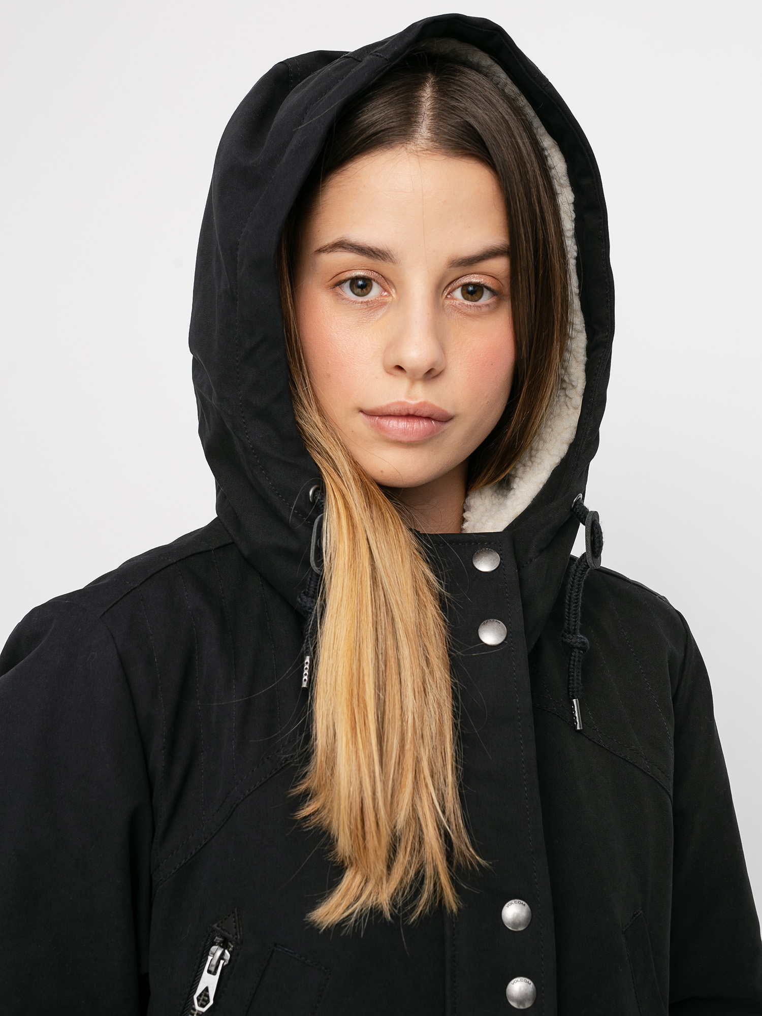 Kurtka Volcom Walk On By 5K Parka Wmn (black)