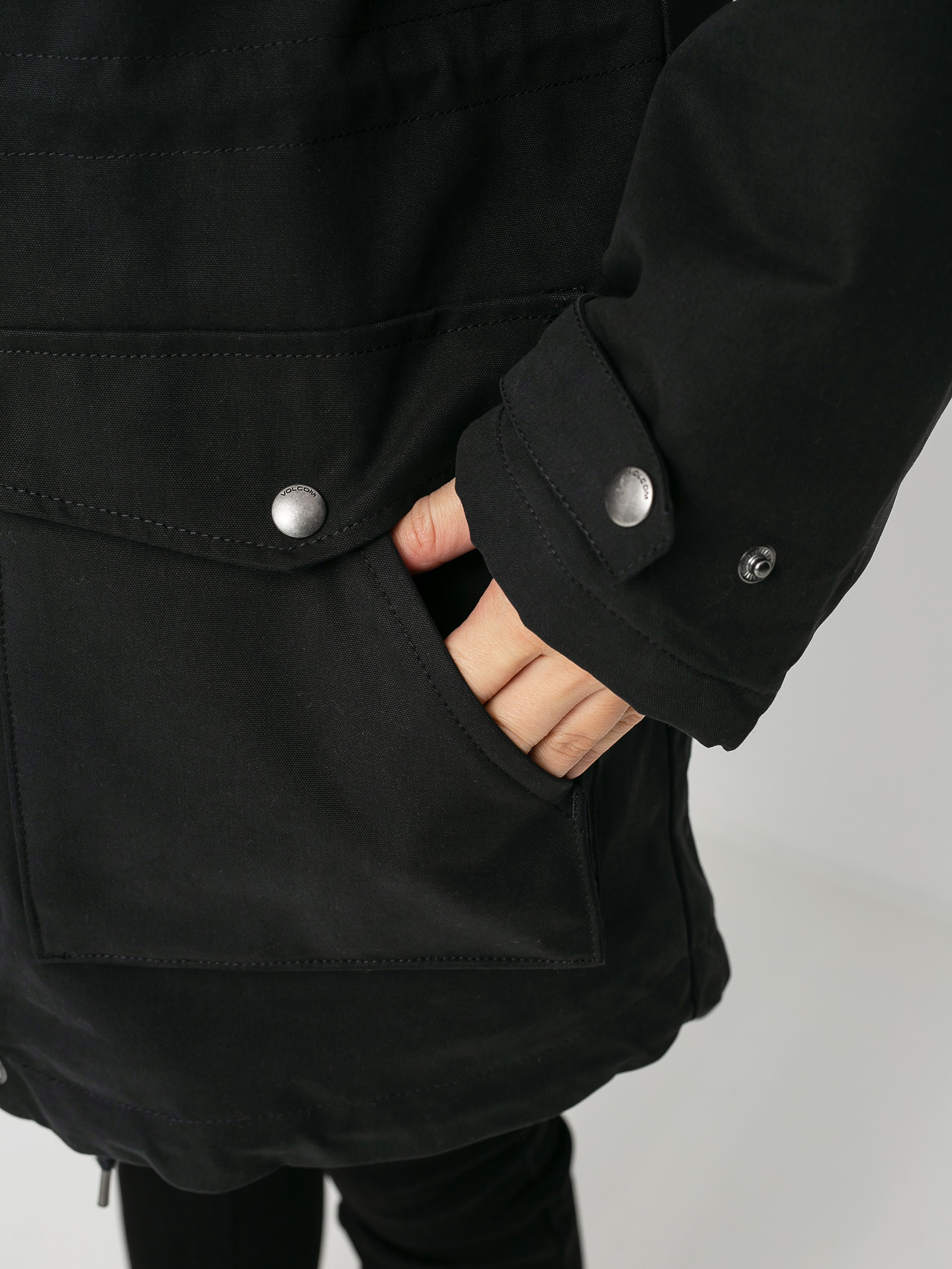 Kurtka Volcom Walk On By 5K Parka Wmn (black)