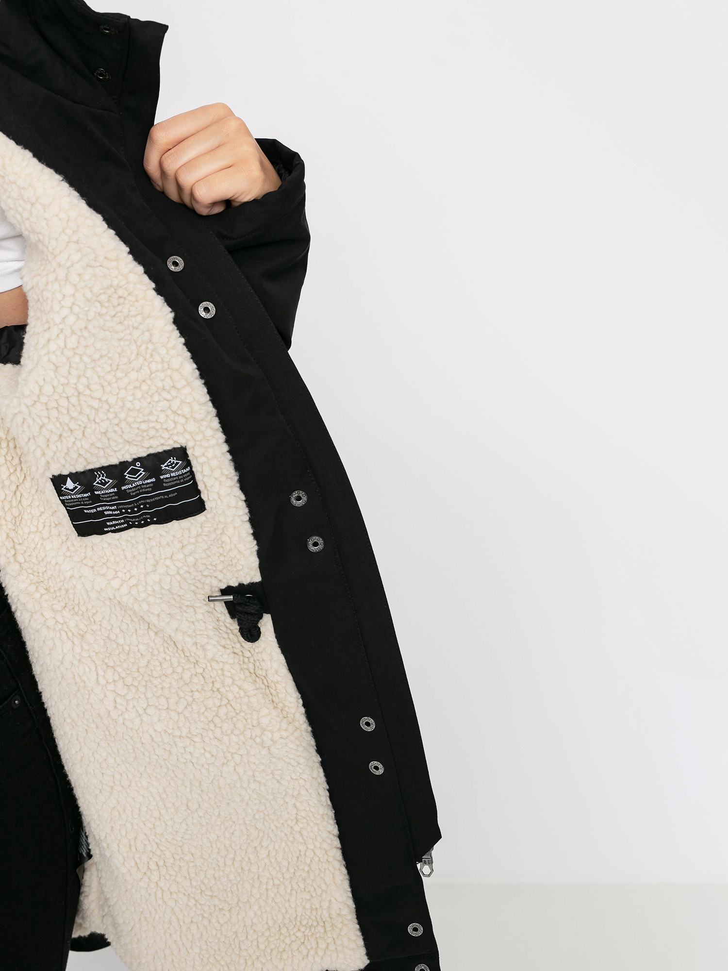 Kurtka Volcom Walk On By 5K Parka Wmn (black)