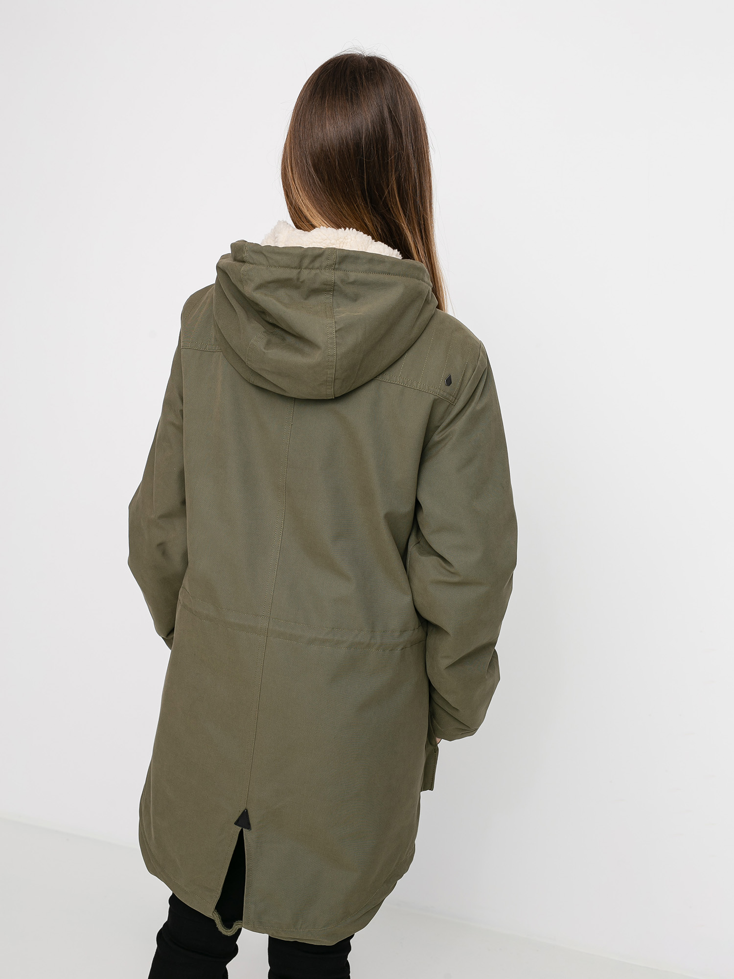 Kurtka Volcom Walk On By 5K Parka Wmn (olive)