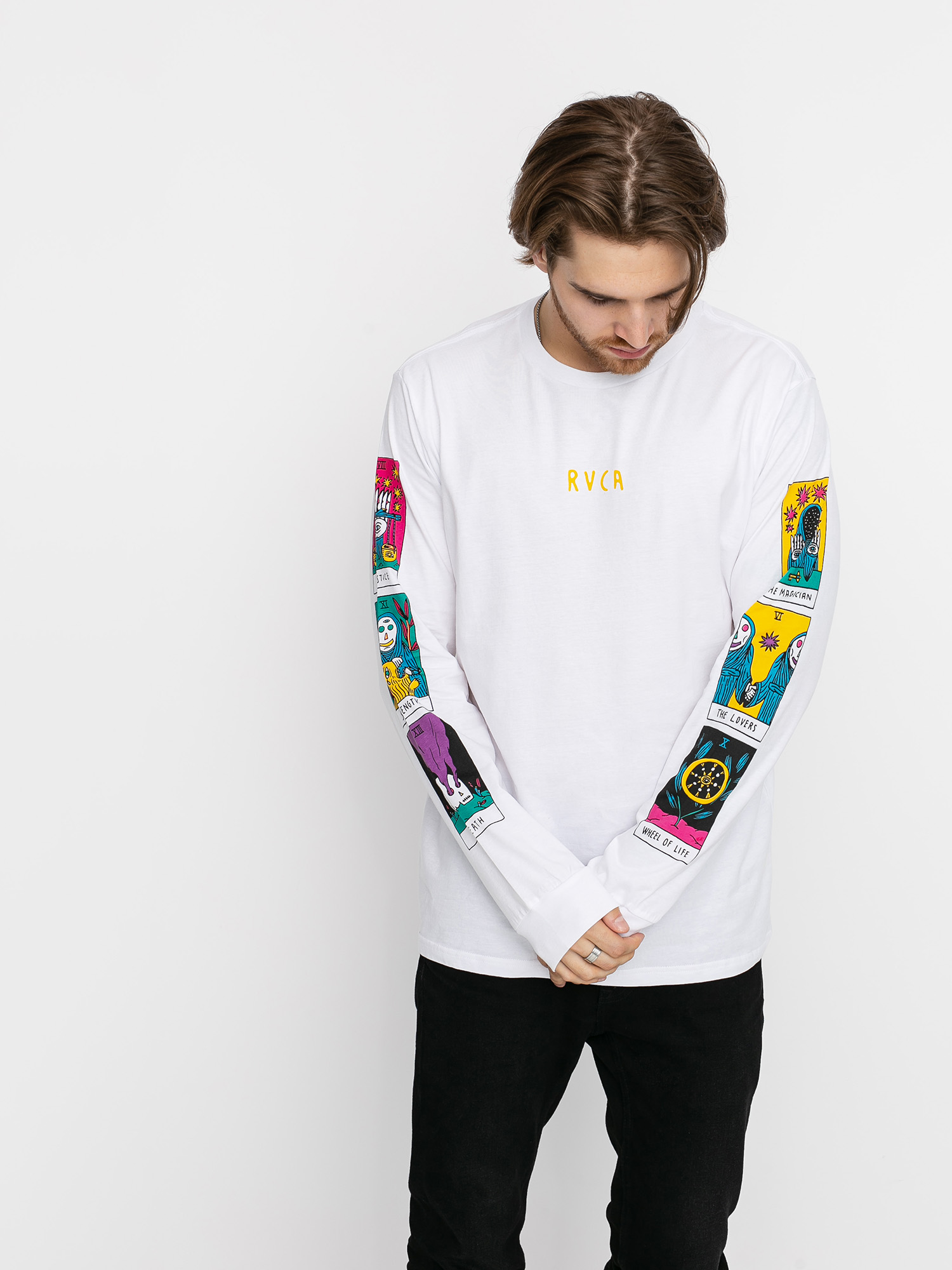 Longsleeve RVCA Sb Tarot (white)