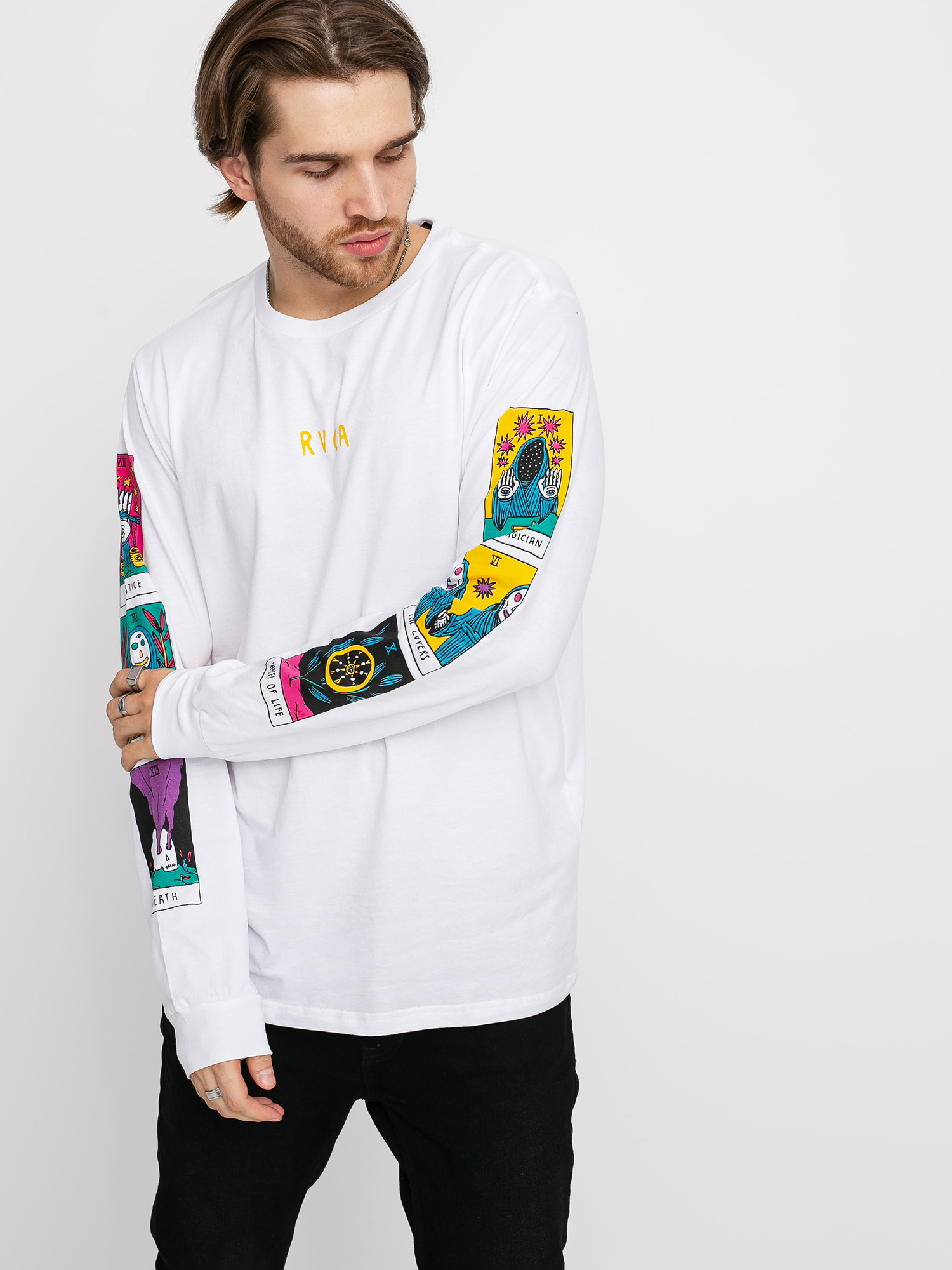 Longsleeve RVCA Sb Tarot (white)