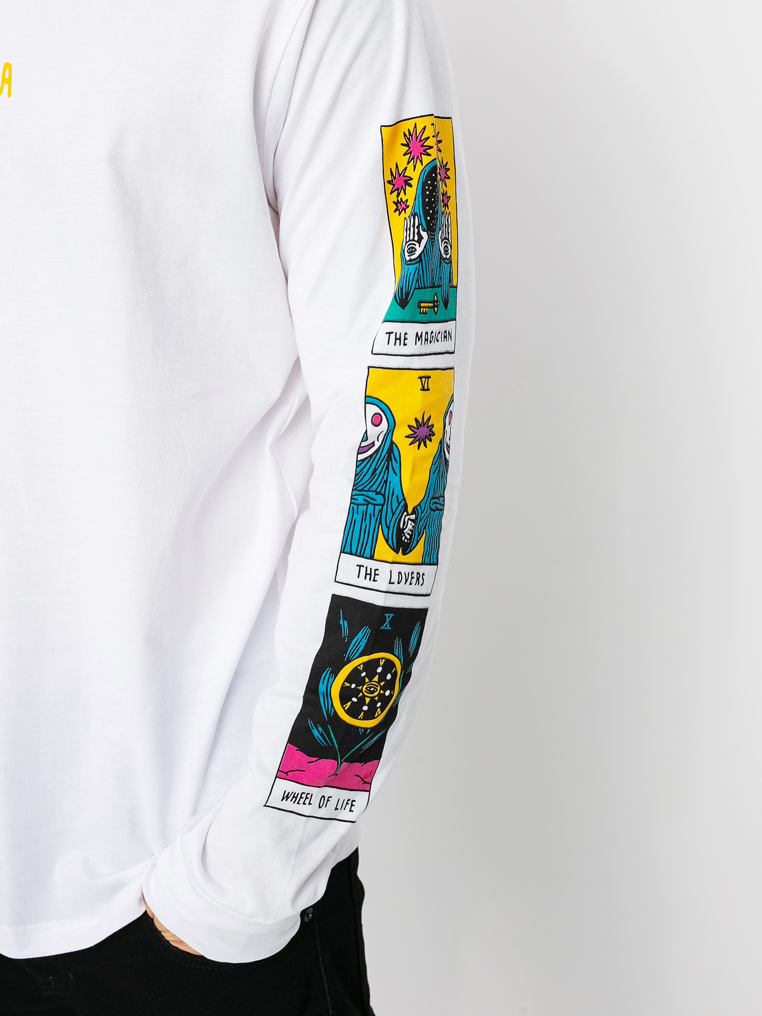 Longsleeve RVCA Sb Tarot (white)