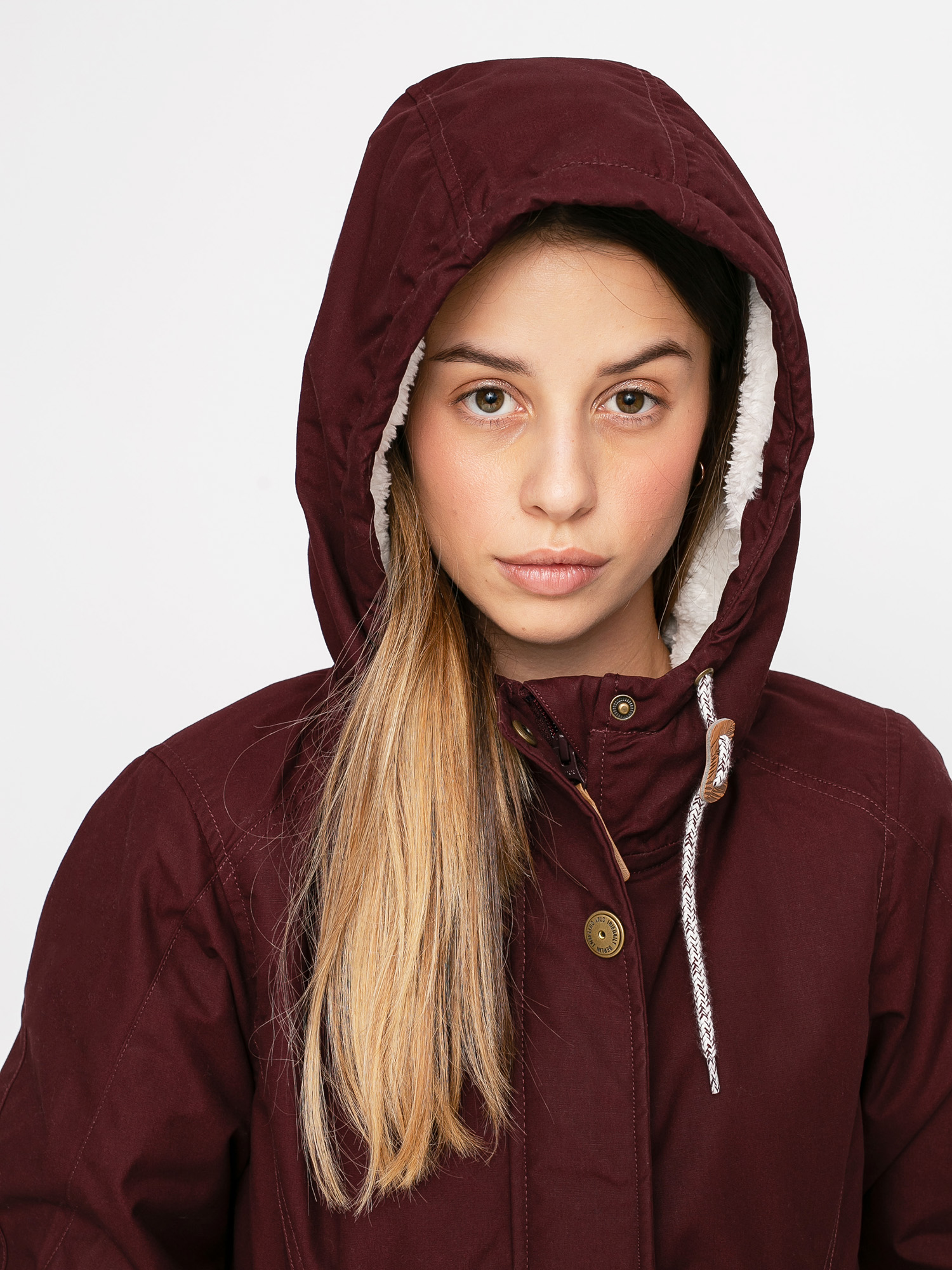 Kurtka Iriedaily Holina Coat Wmn (red wine)