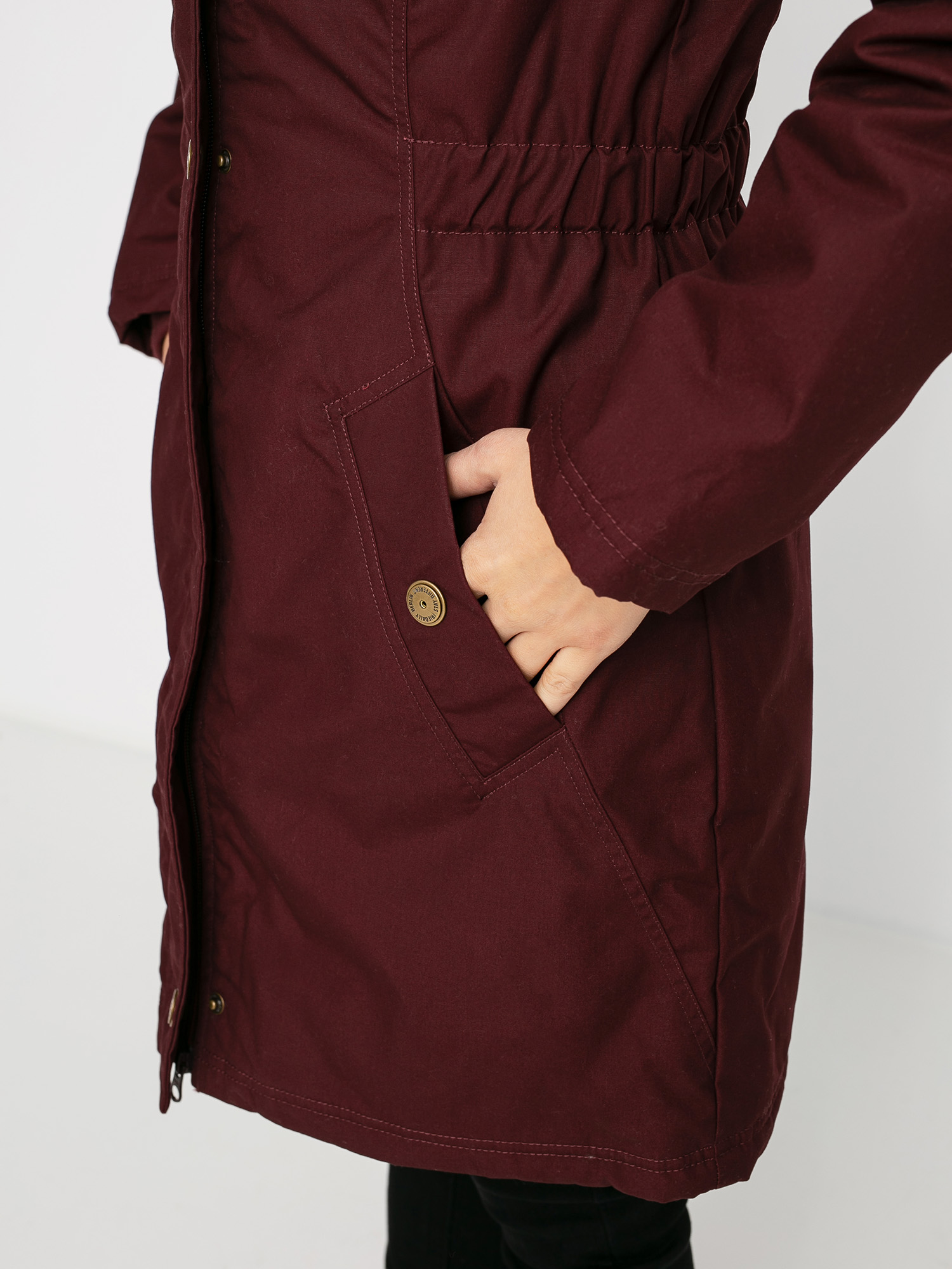 Kurtka Iriedaily Holina Coat Wmn (red wine)