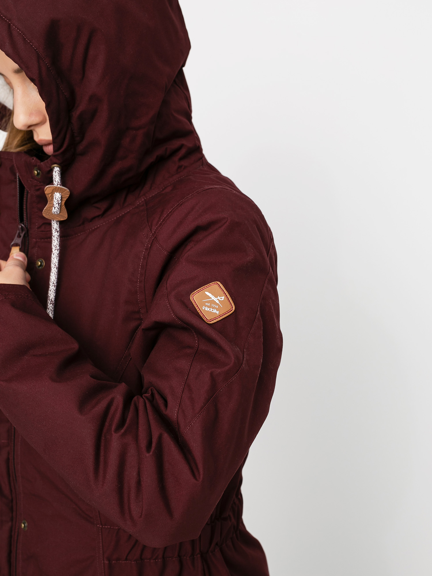 Kurtka Iriedaily Holina Coat Wmn (red wine)