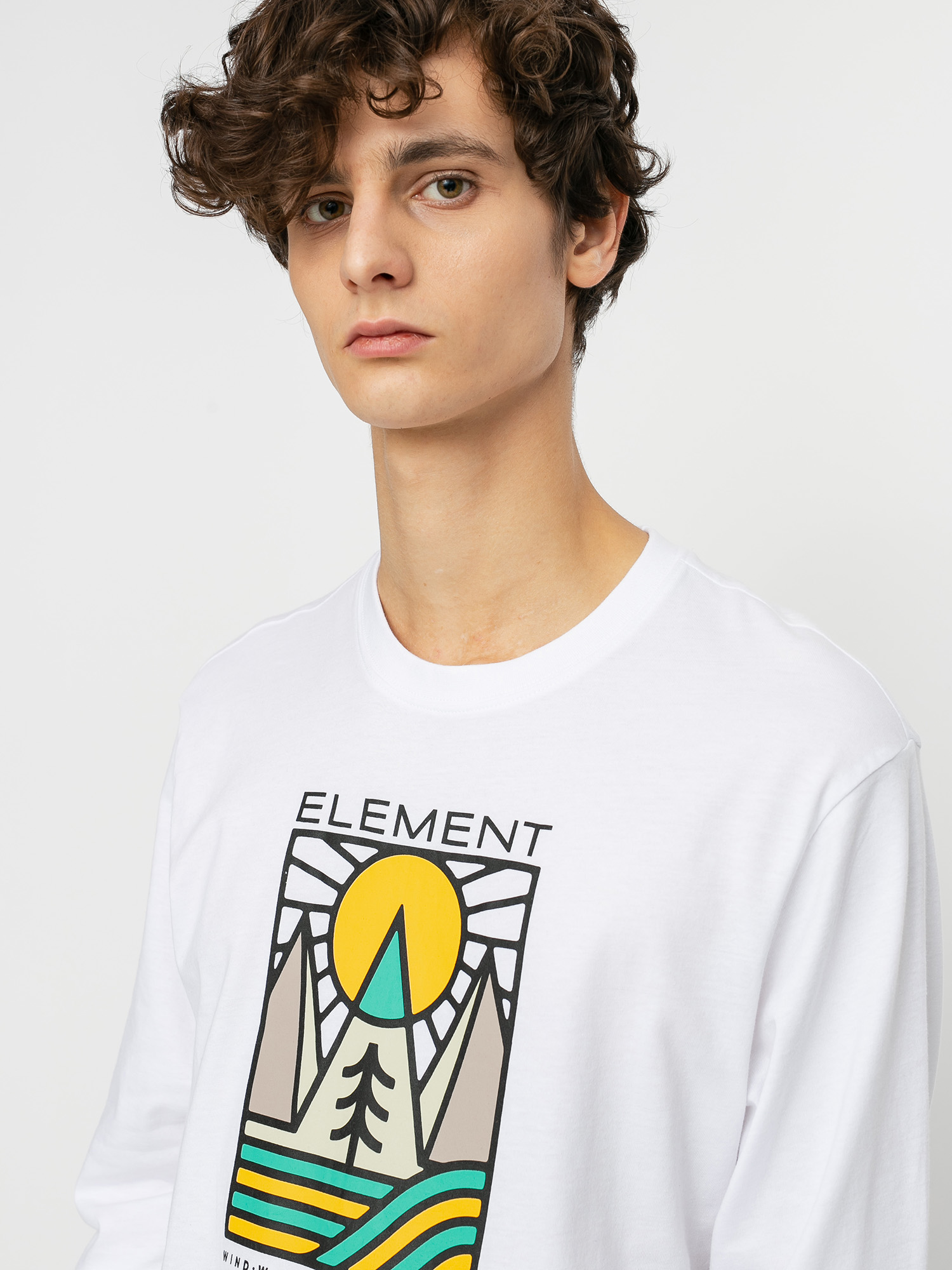 Longsleeve Element Logel (optic white)