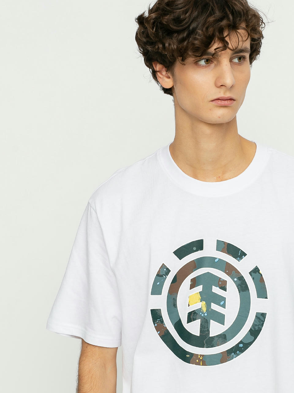 T-shirt Element Water Camo Icon Fill (optic white)