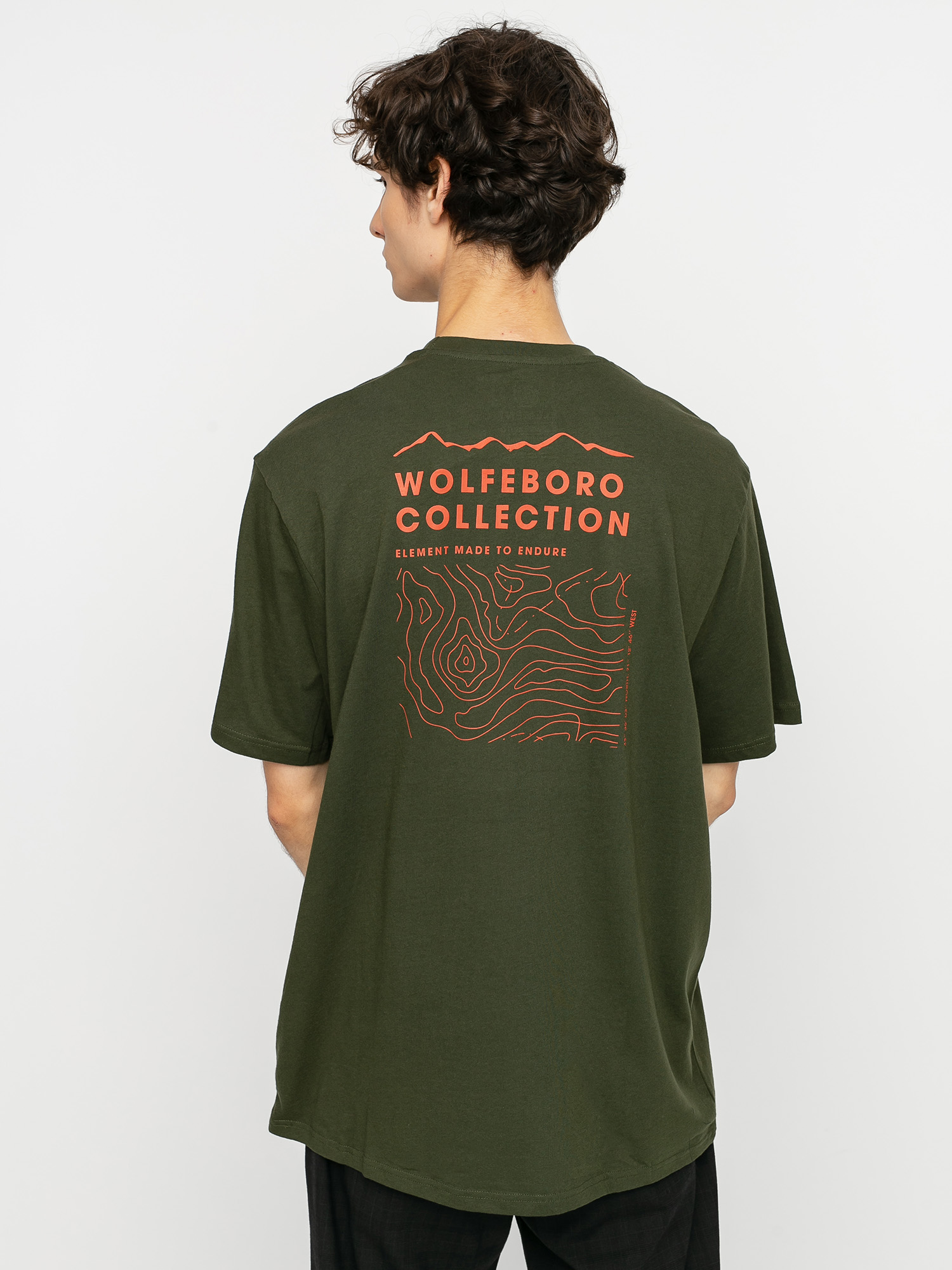 T-shirt Element Marks (forest night)