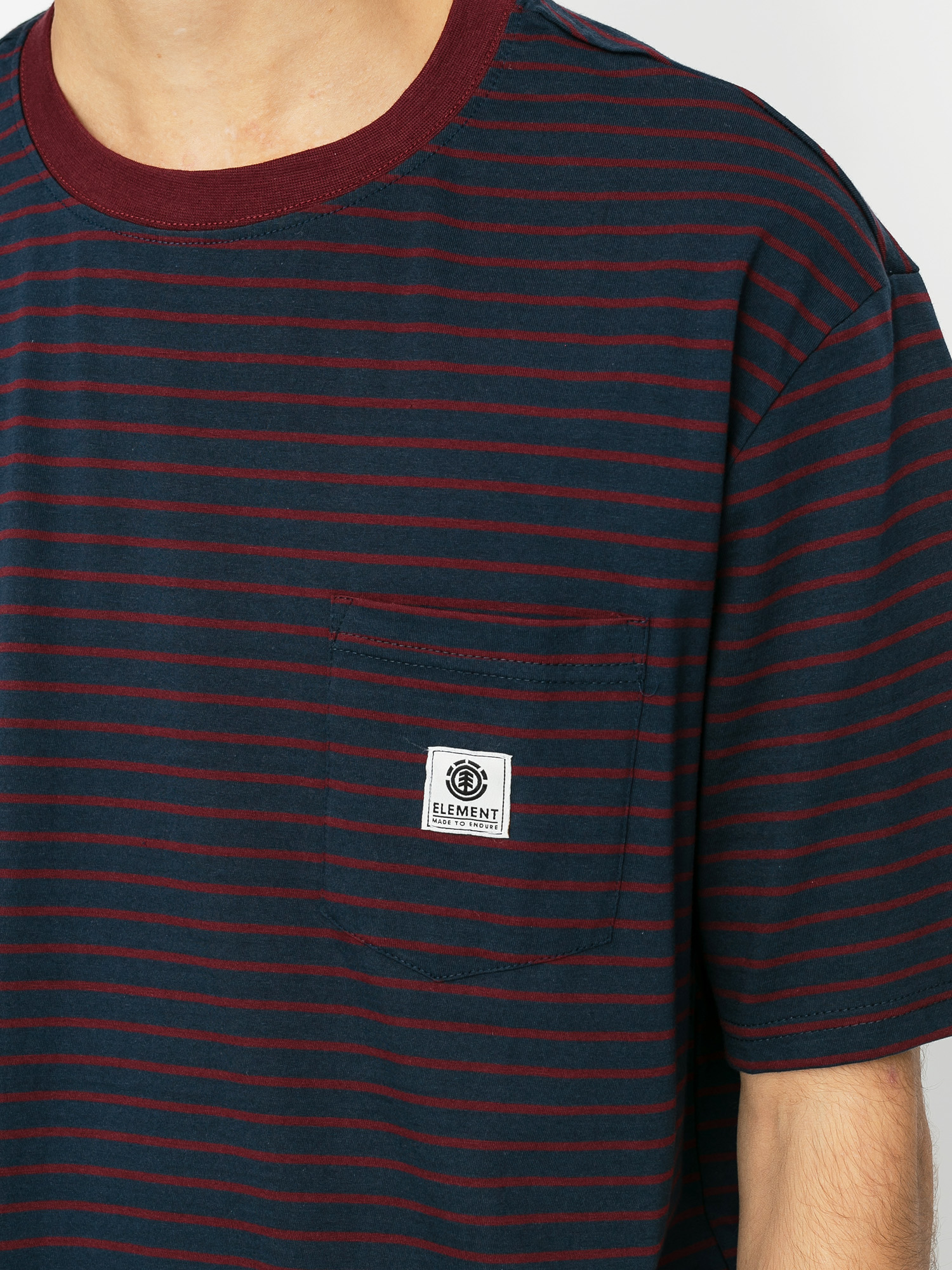 T-shirt Element Basic Stripes (eclipse navy)