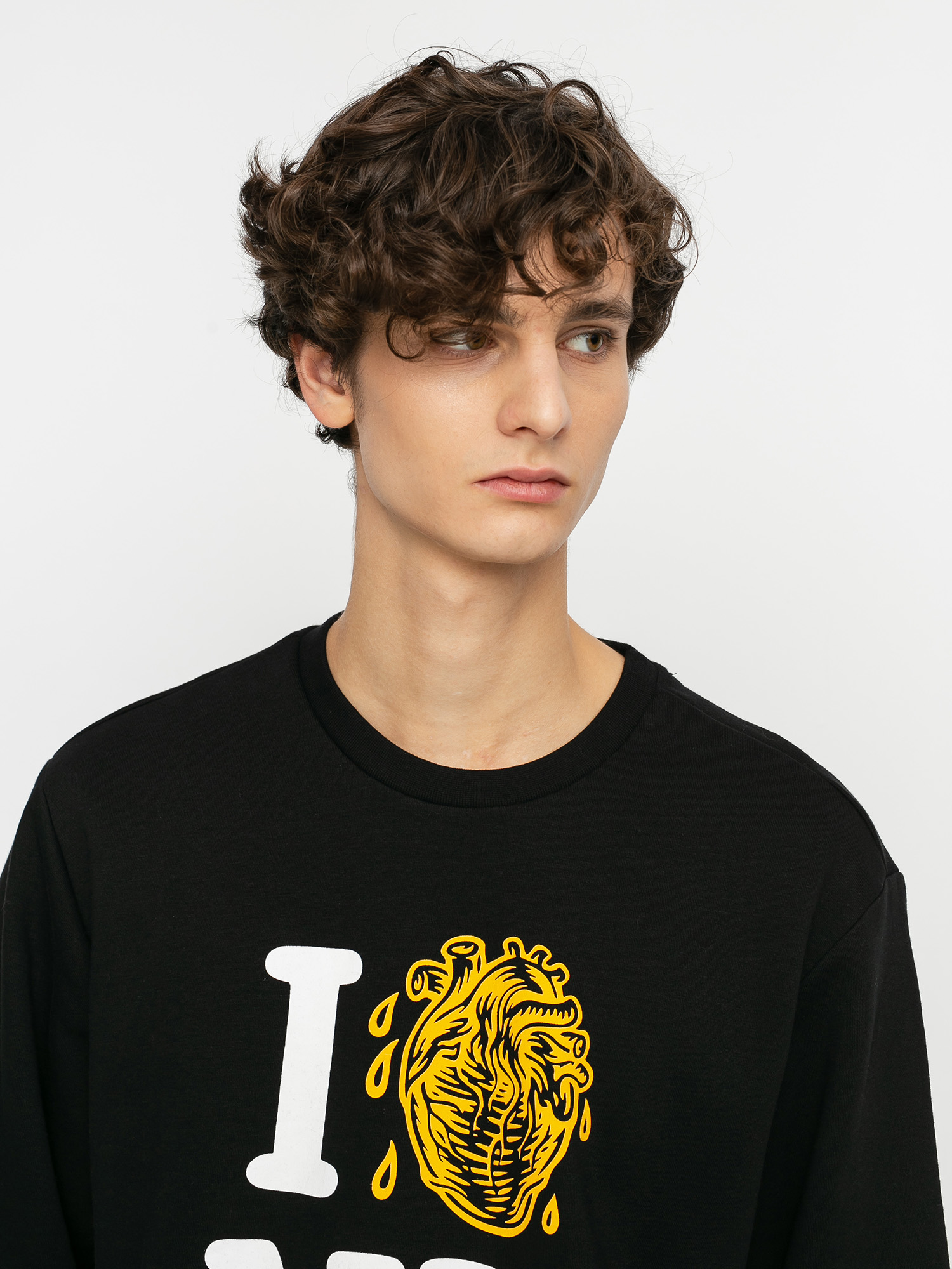 Bluza Element I Heart Crew (flint black)