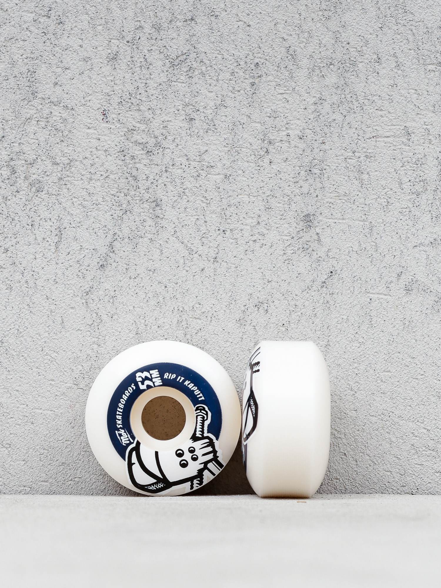 Kółka Mob Skateboards Skull (white/navy)