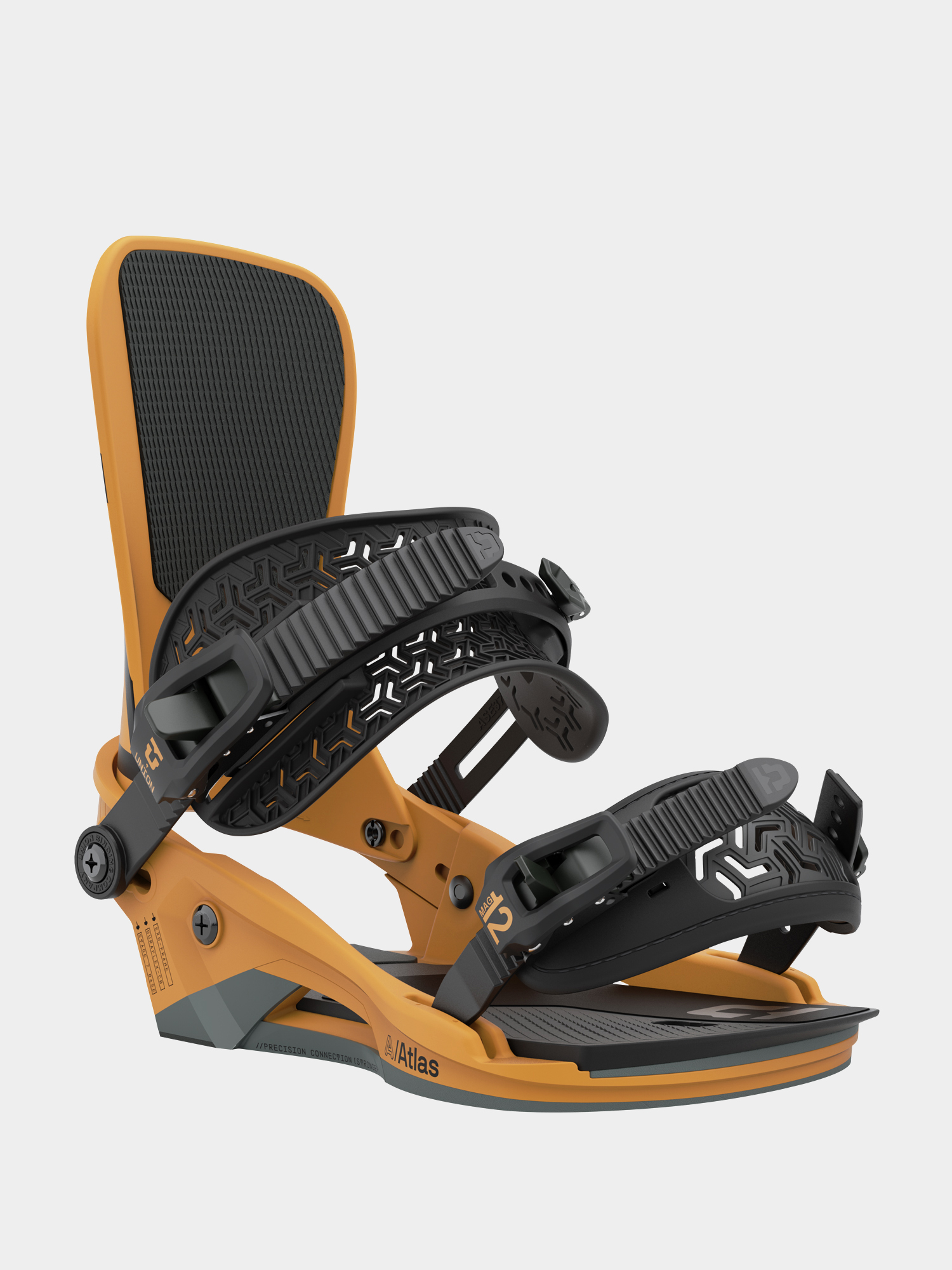 Męskie Wiązania snowboardowe Union Atlas (mustard yellow)