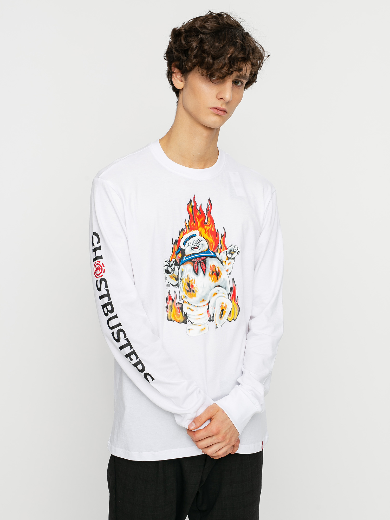 Longsleeve Element Inferno (optic white)